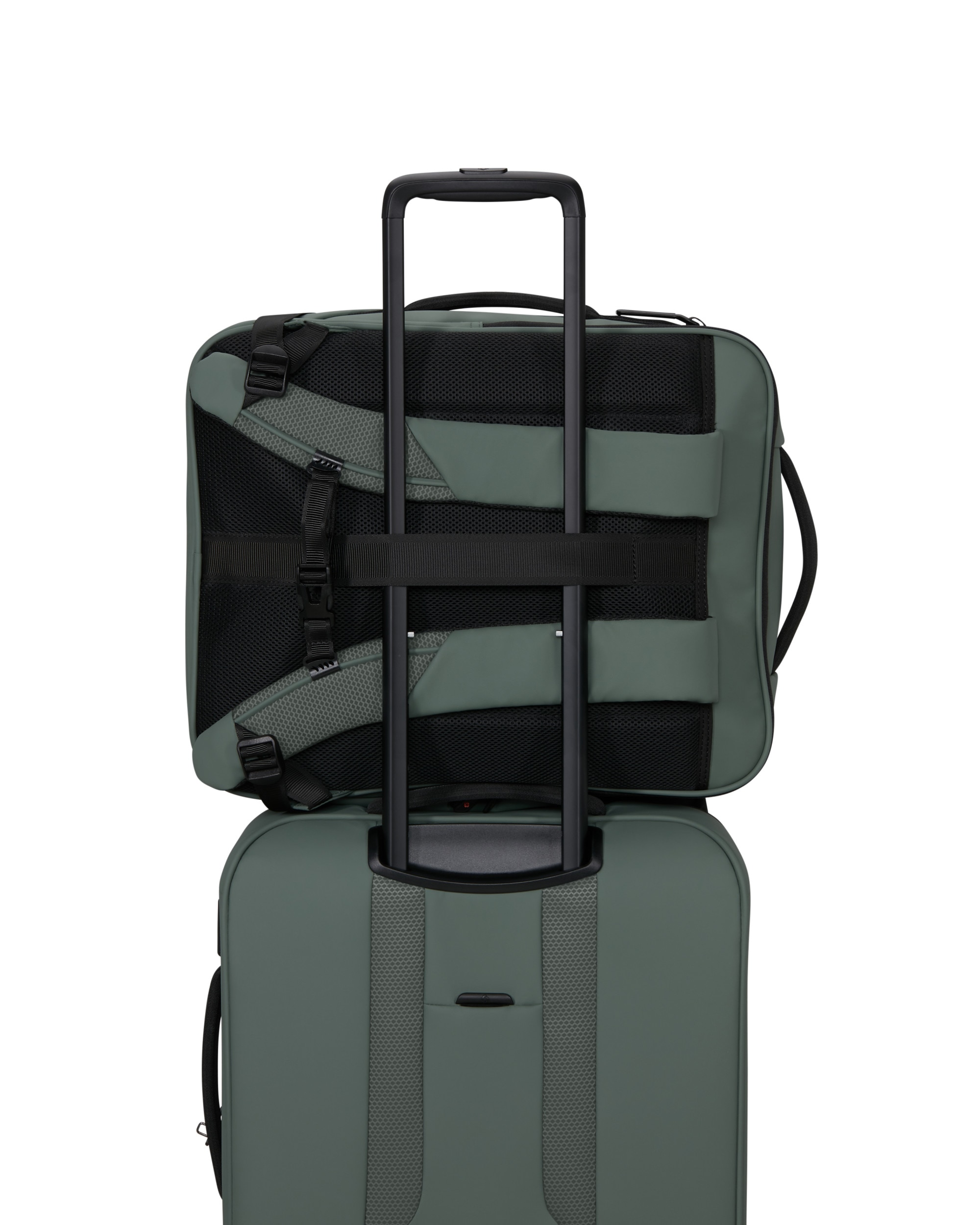 Mochila underseater para portátil de 17,3'' glazed blanda con capacidad de 33 litros - Samsonite - Verde claro Verde claro-6