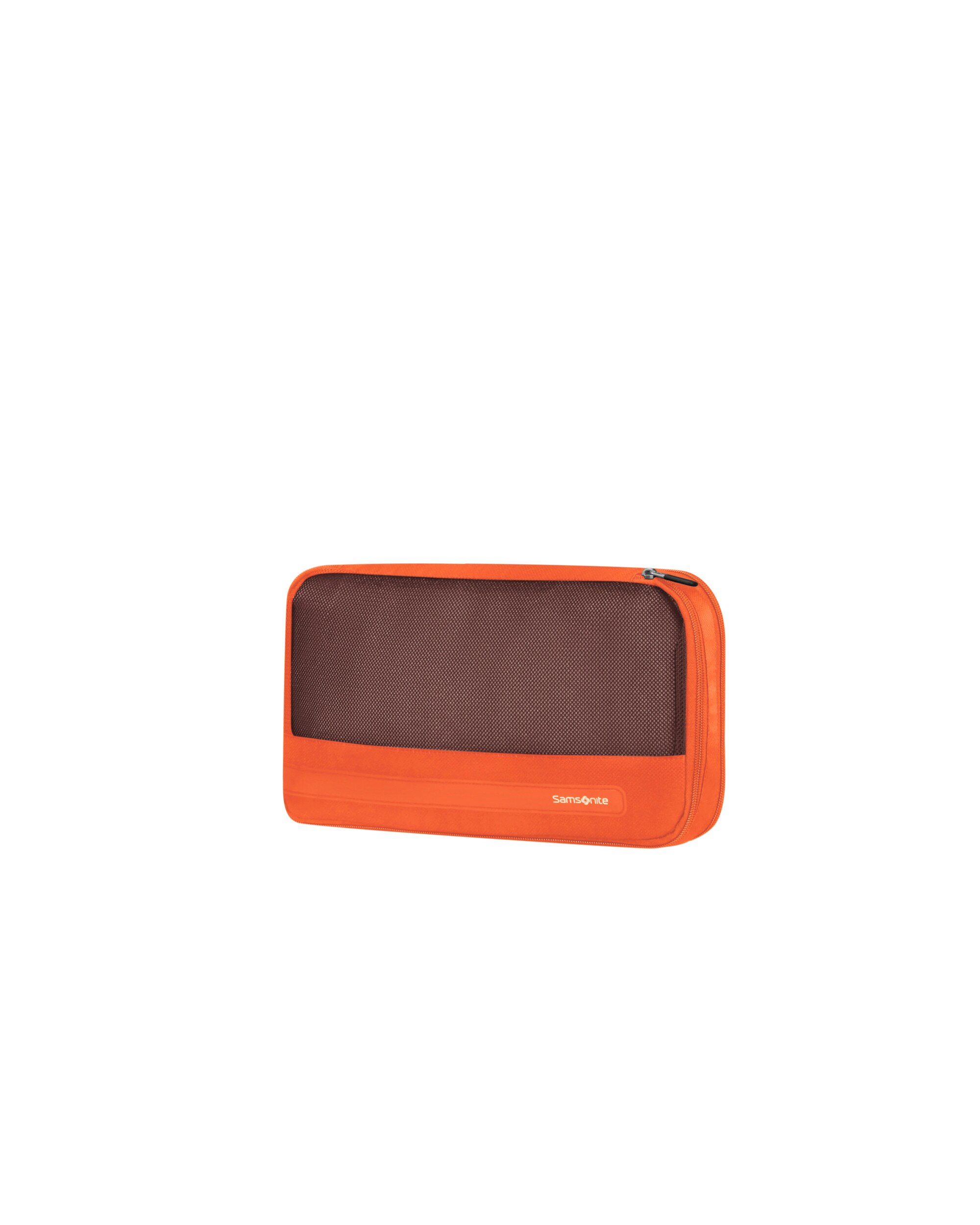 Set de 3 packing cubes grande, mediano y pequeño ta revolution ligeros y compactos - Samsonite - Azul índigo Naranja-2