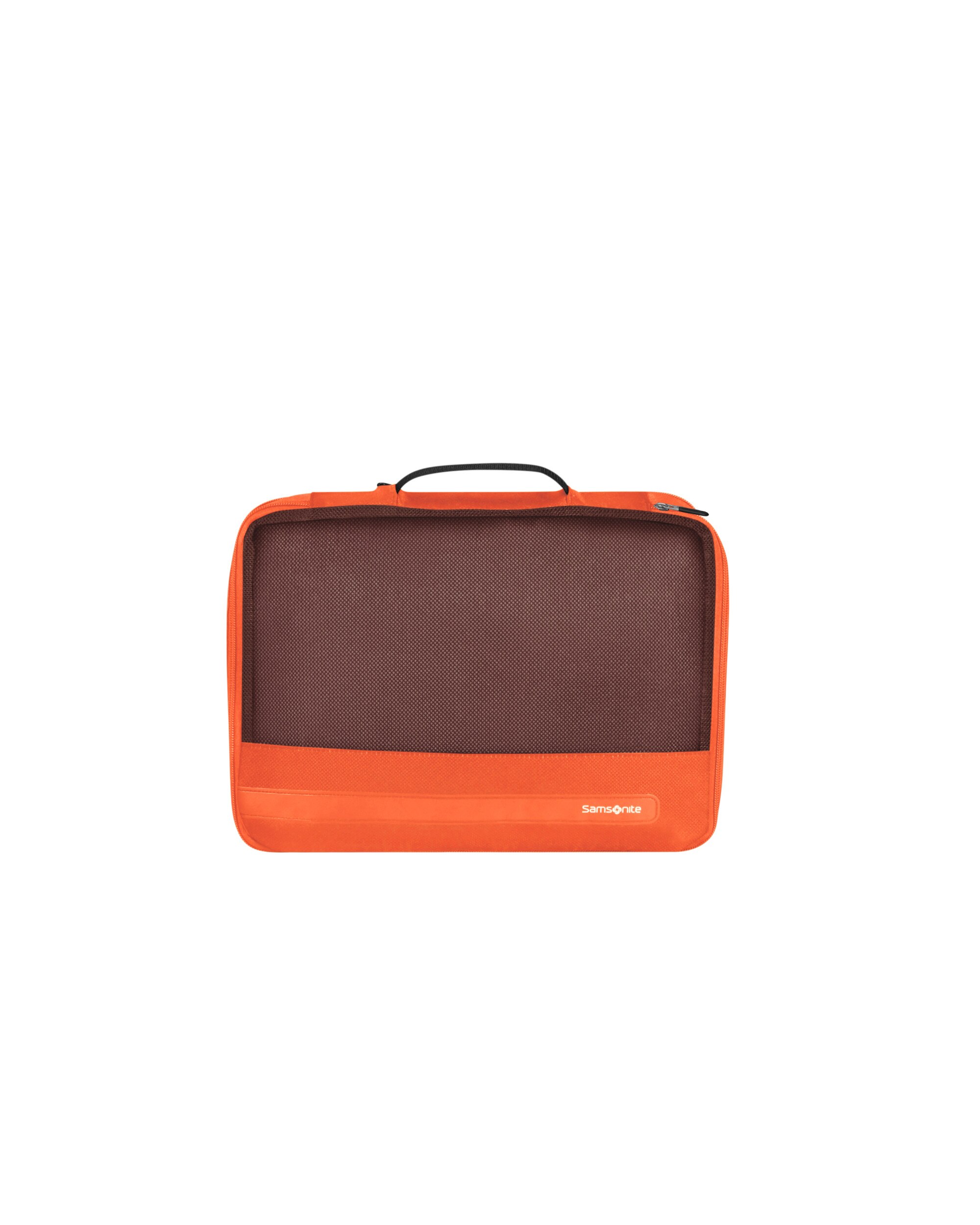 Set de 3 packing cubes grande, mediano y pequeño ta revolution ligeros y compactos - Samsonite - Azul índigo Naranja-5