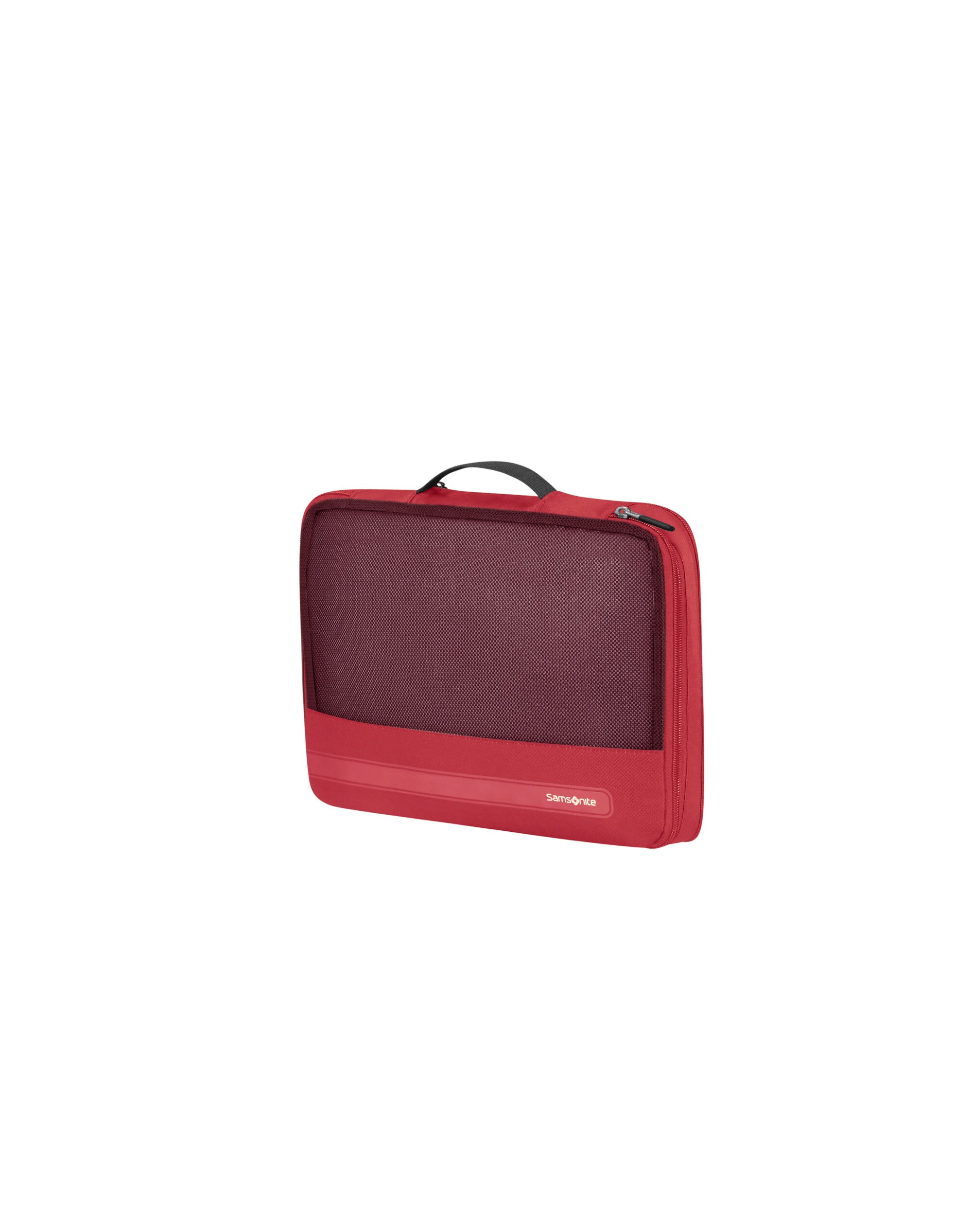 Set de 3 packing cubes grande, mediano y pequeño ta revolution ligeros y compactos - Samsonite - Rojo Rojo-4