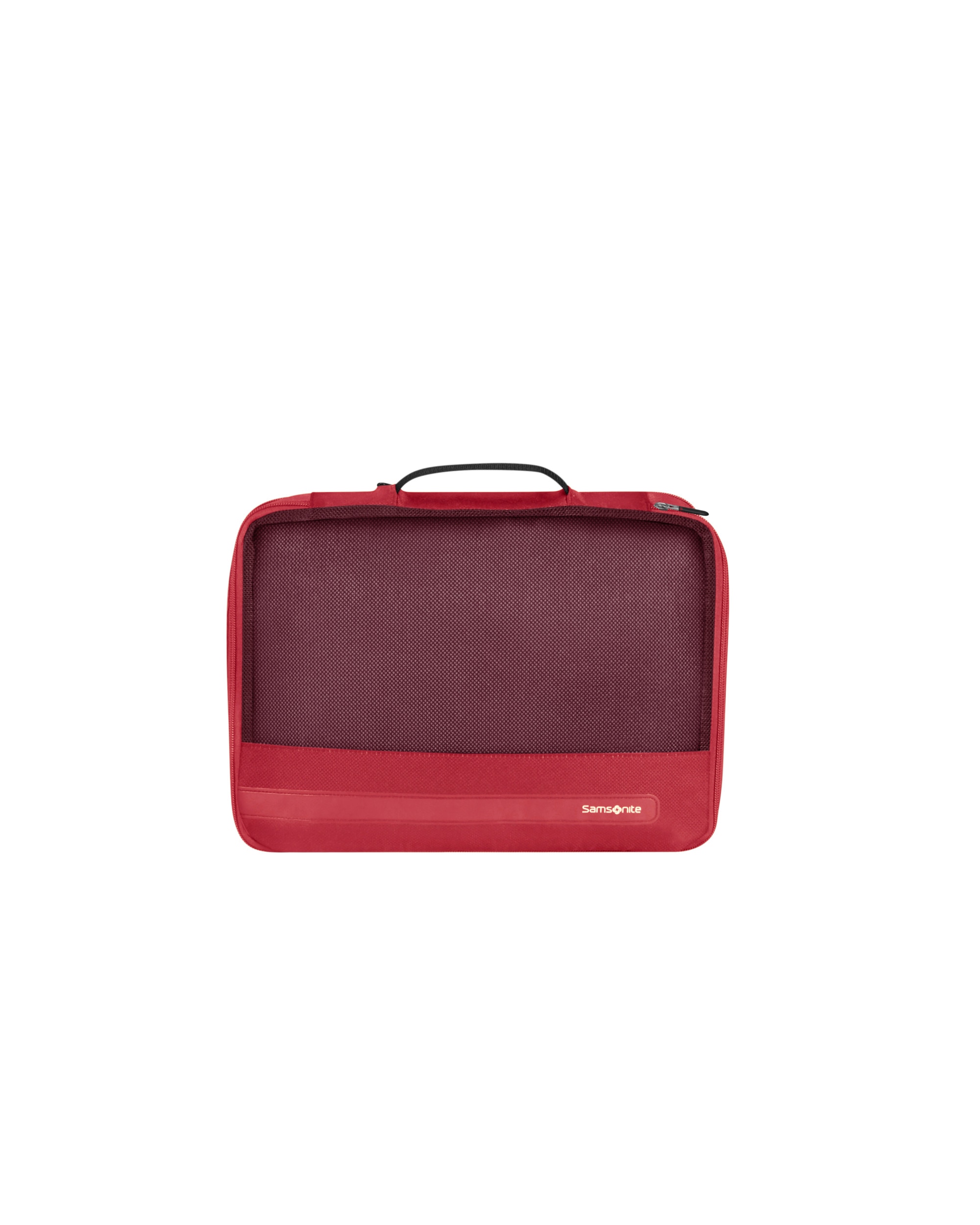 Set de 3 packing cubes grande, mediano y pequeño ta revolution ligeros y compactos - Samsonite - Rojo Rojo-5