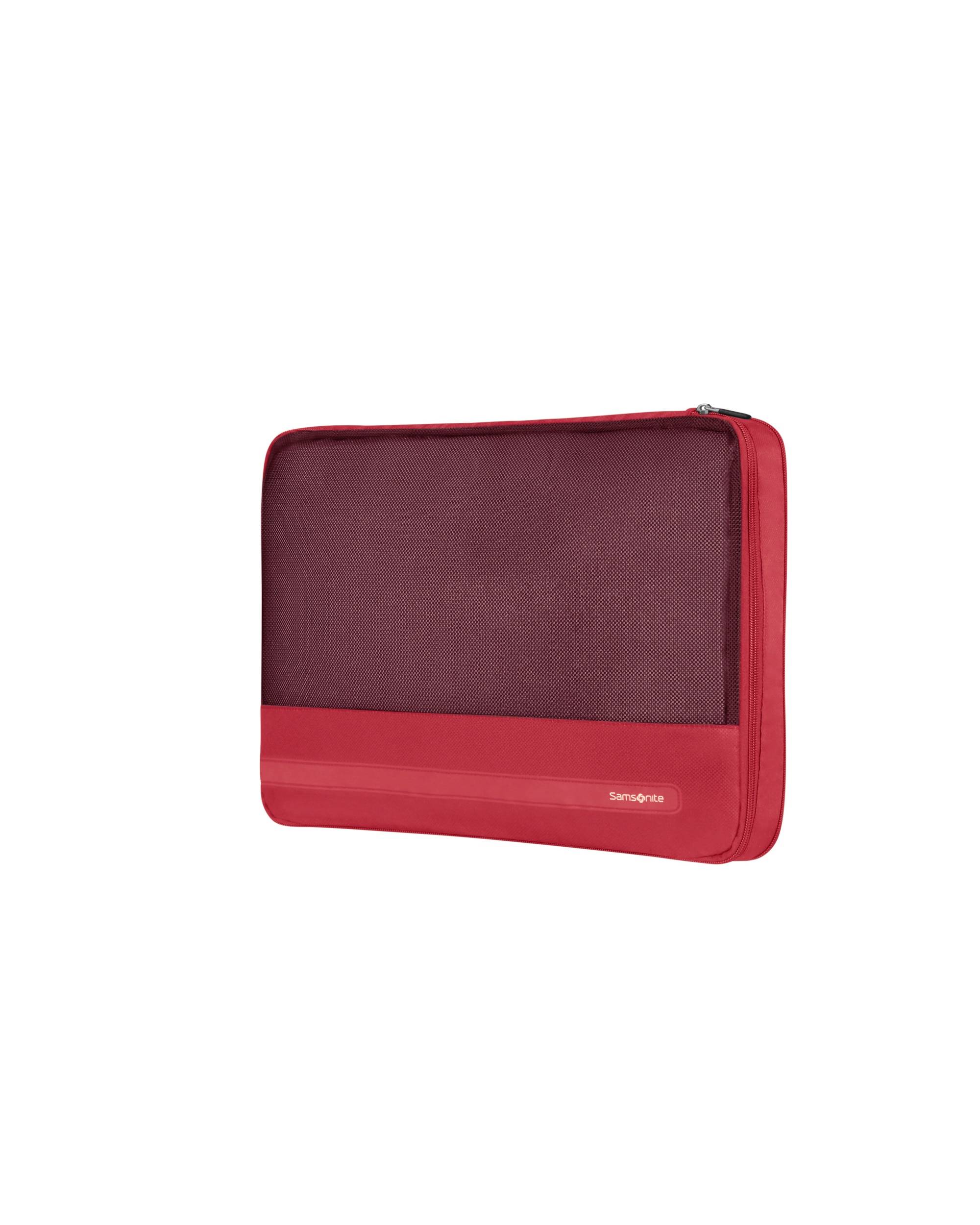 Set de 3 packing cubes grande, mediano y pequeño ta revolution ligeros y compactos - Samsonite - Rojo Rojo-6