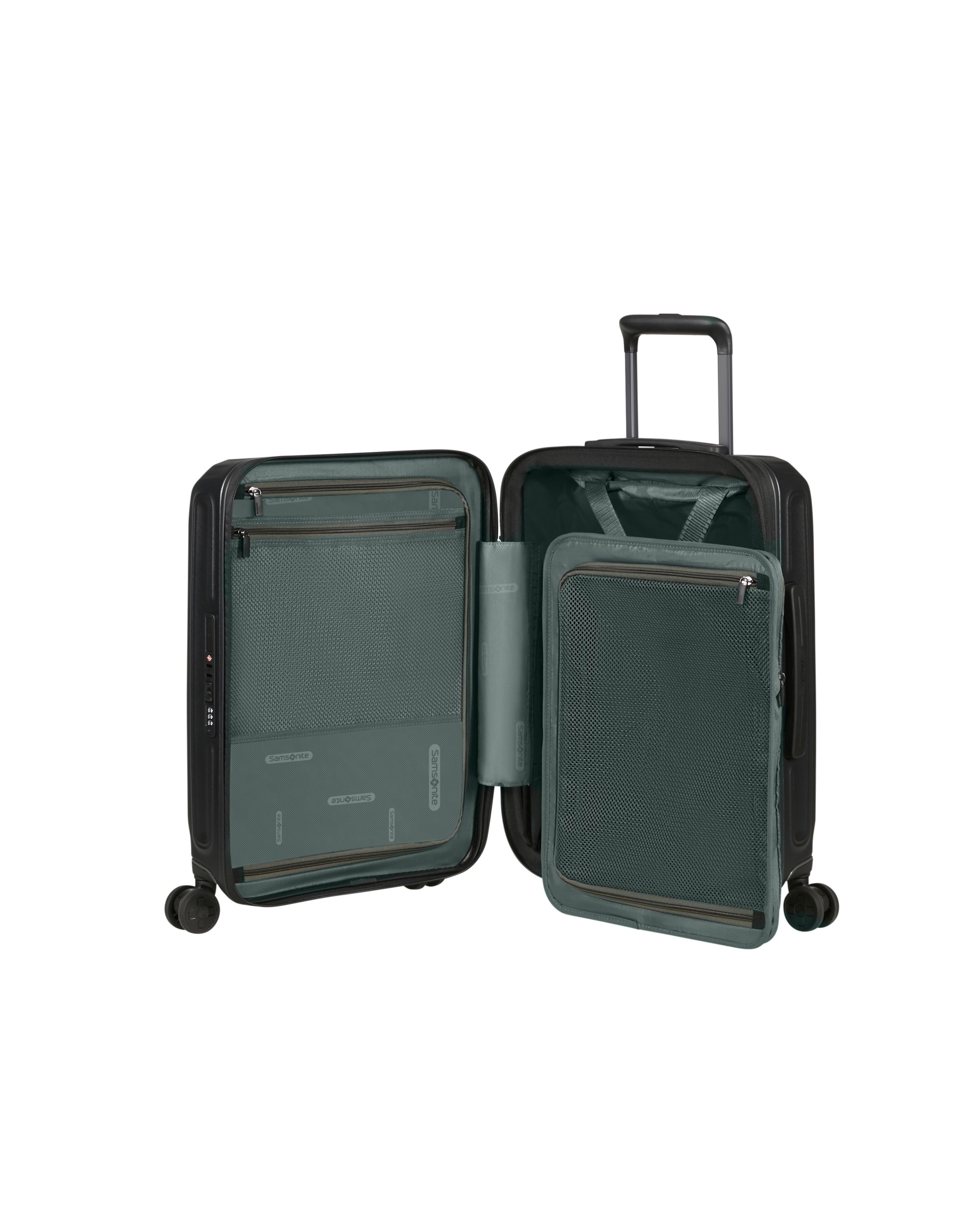 Imagen 4 de Maleta de cabina expandible 2wander rígida con capacidad hasta 46 litros - Samsonite - Negro Negro