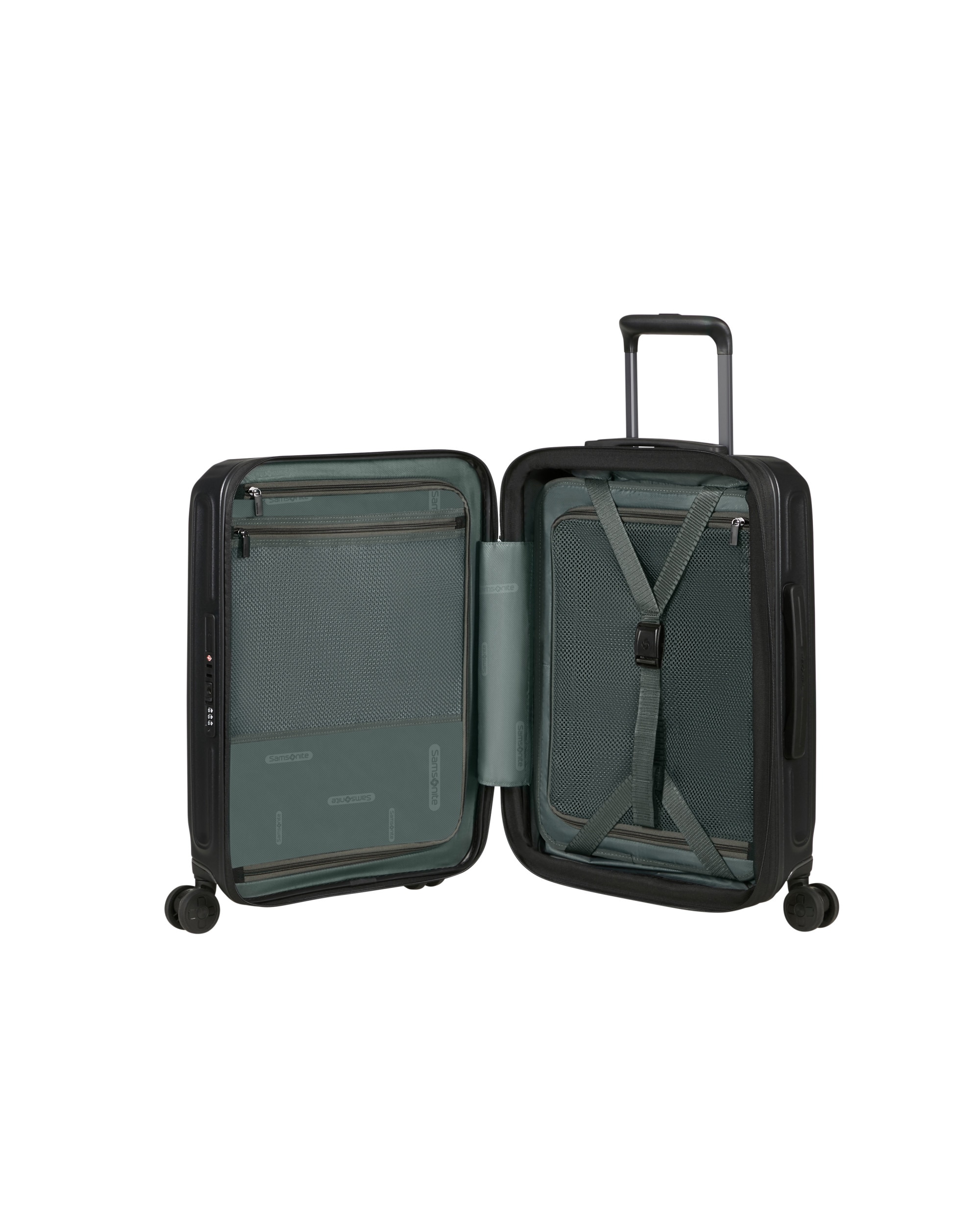 Imagen 5 de Maleta de cabina expandible 2wander rígida con capacidad hasta 46 litros - Samsonite - Negro Negro