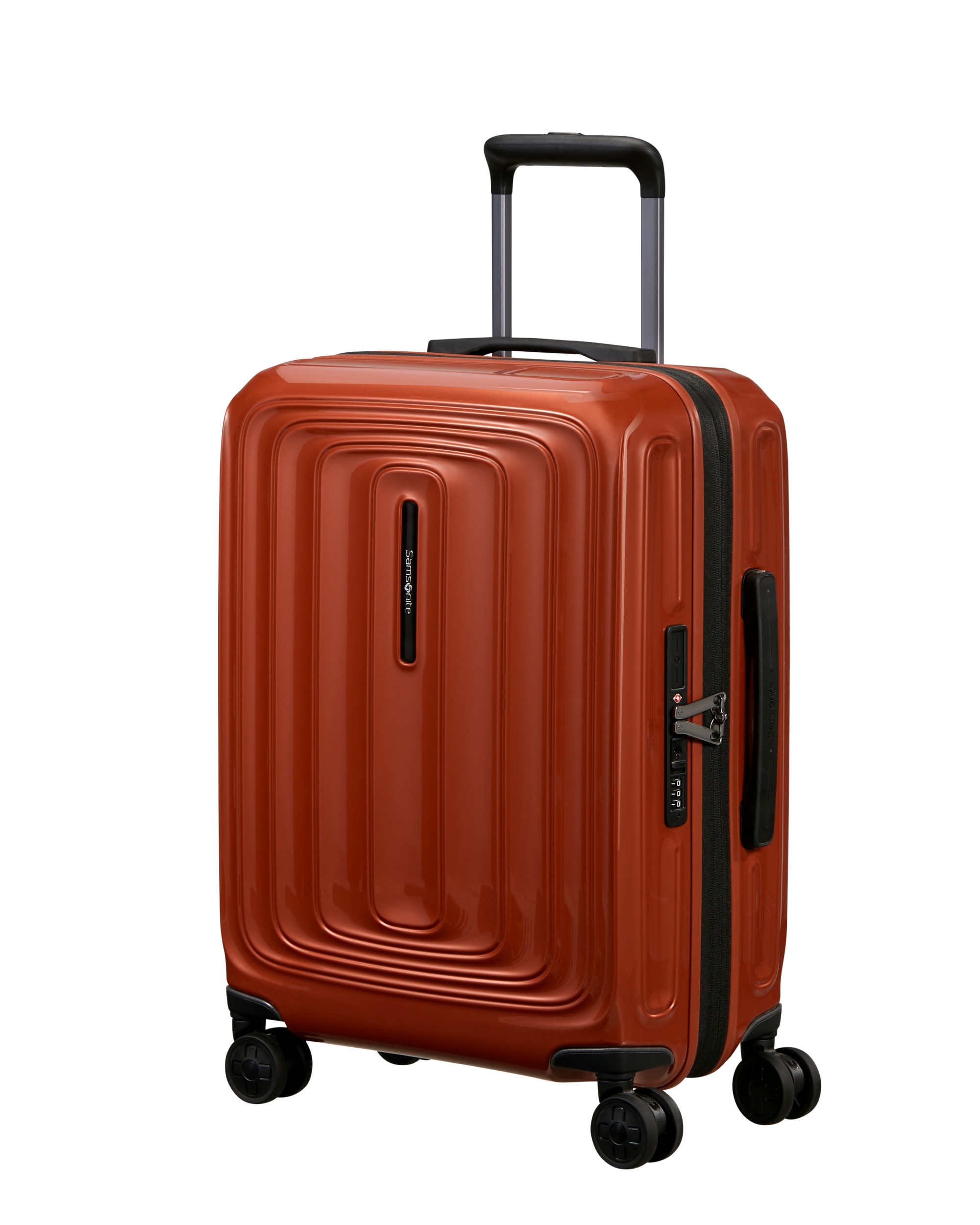 Imagen 0 de Maleta de cabina expandible 2wander rígida con capacidad hasta 46 litros Naranja