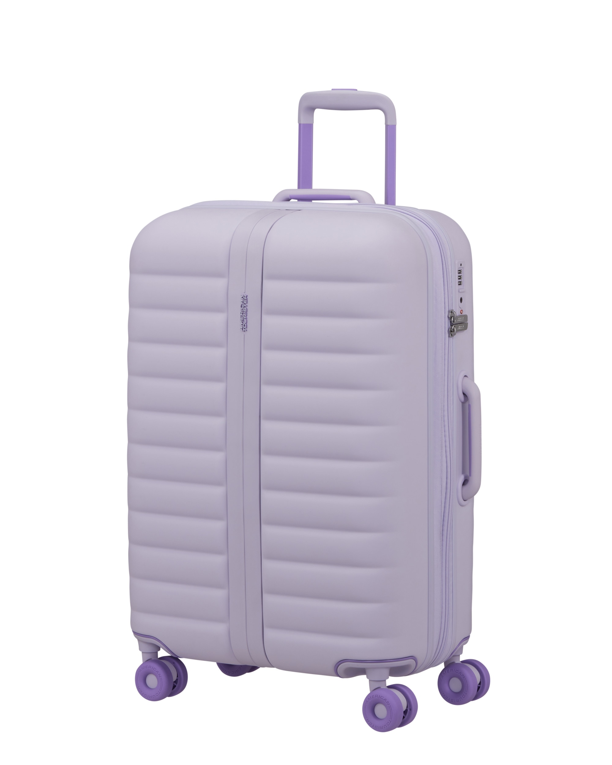 Maleta mediana expandible Neovibe de hasta 74 L - American Tourister - Violeta Violeta-1