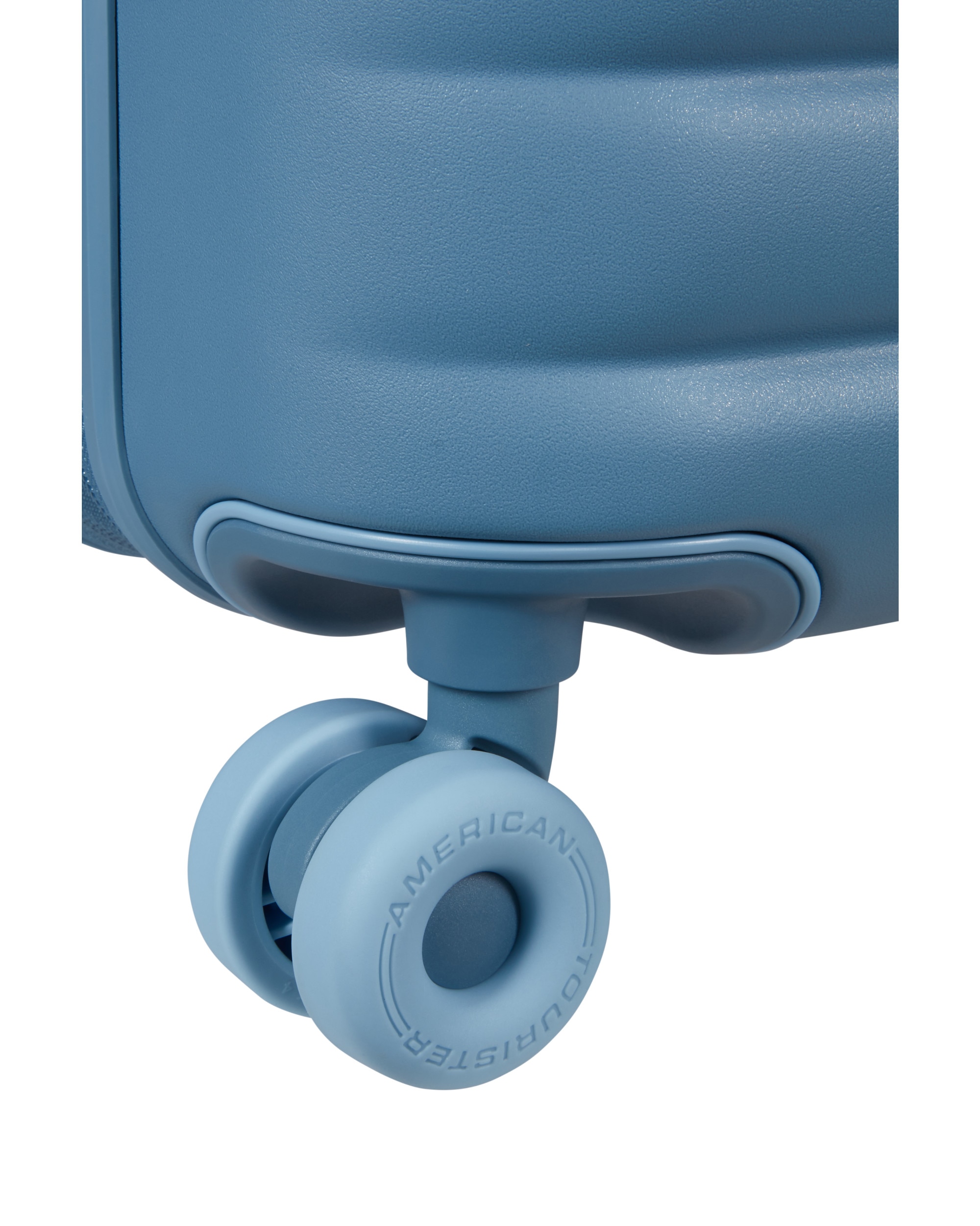 Maleta grande expandible neovibe rígida con capacidad hasta 106 litros - American Tourister - Azul claro Azul claro-4