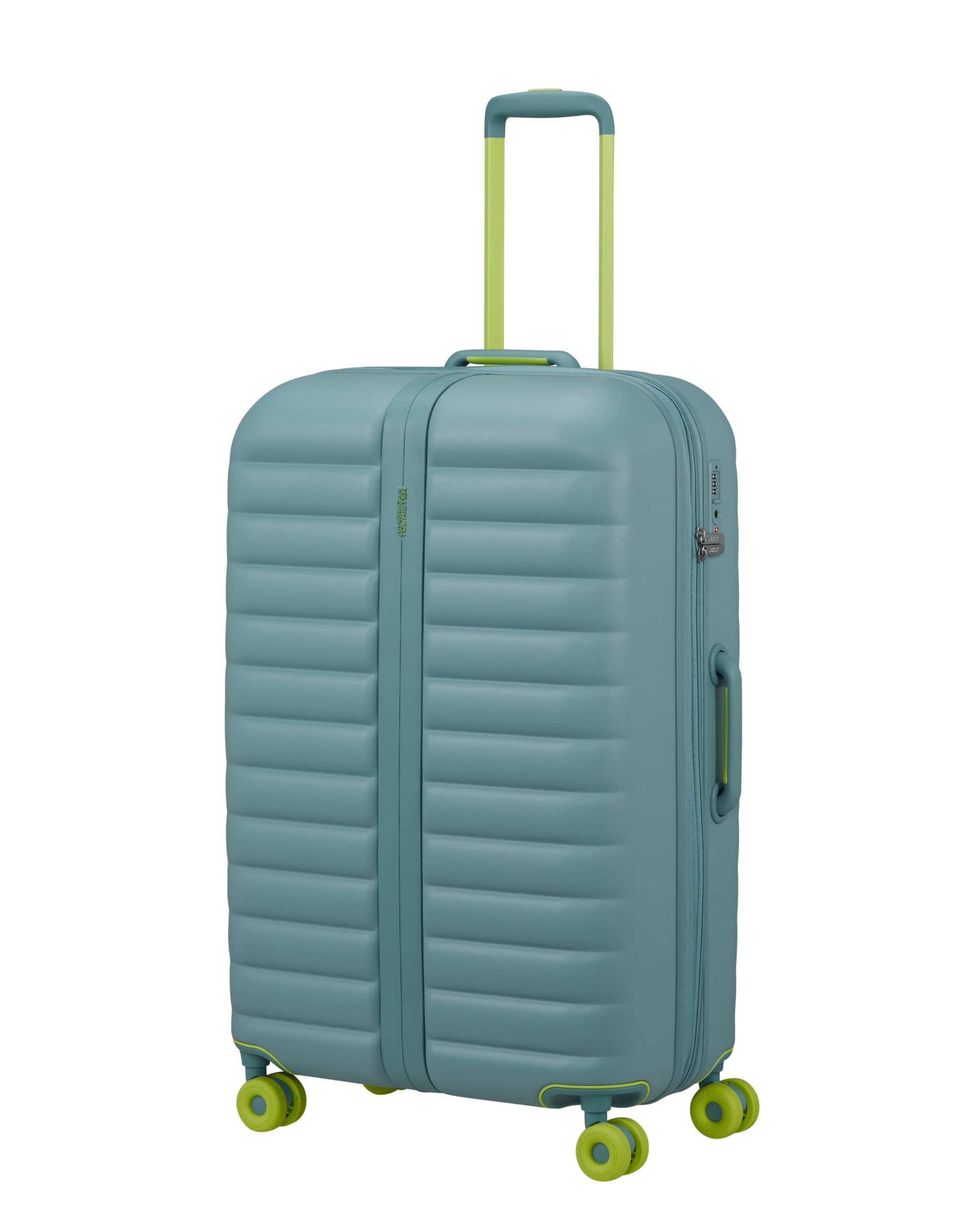 Maleta grande expandible neovibe rígida con capacidad hasta 106 litros - American Tourister - Verde Agua Verde Agua-4