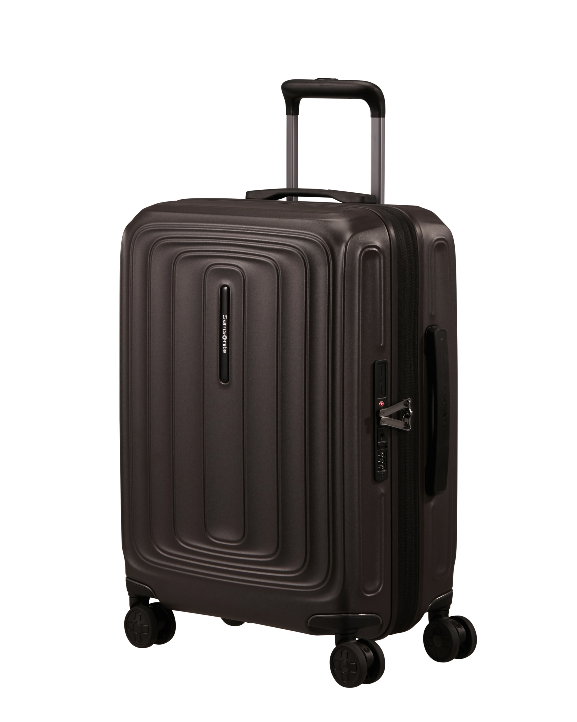 Imagen 1 de Maleta de cabina expandible 2wander rígida con capacidad hasta 46 litros - Samsonite - Marrón oscuro Marrón oscuro