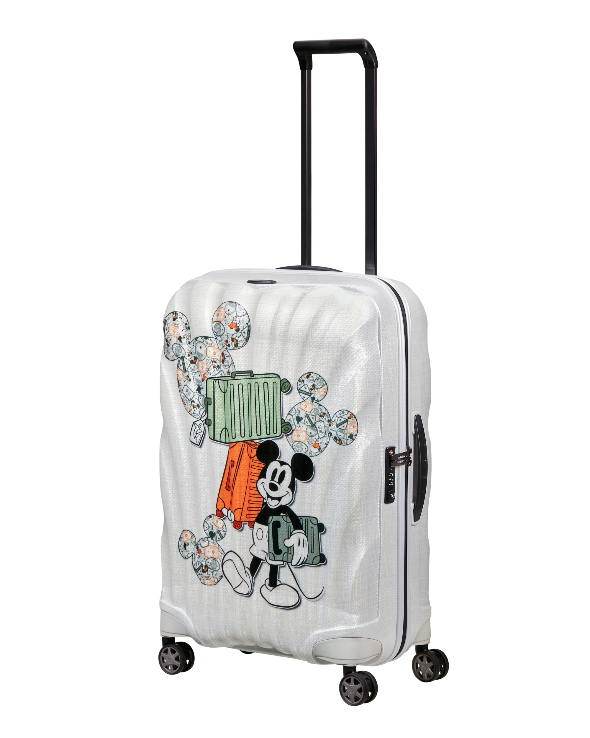 Maleta mediana c-lite spinner 69/25 rígida con capacidad de 68 l - Plata Plata-4