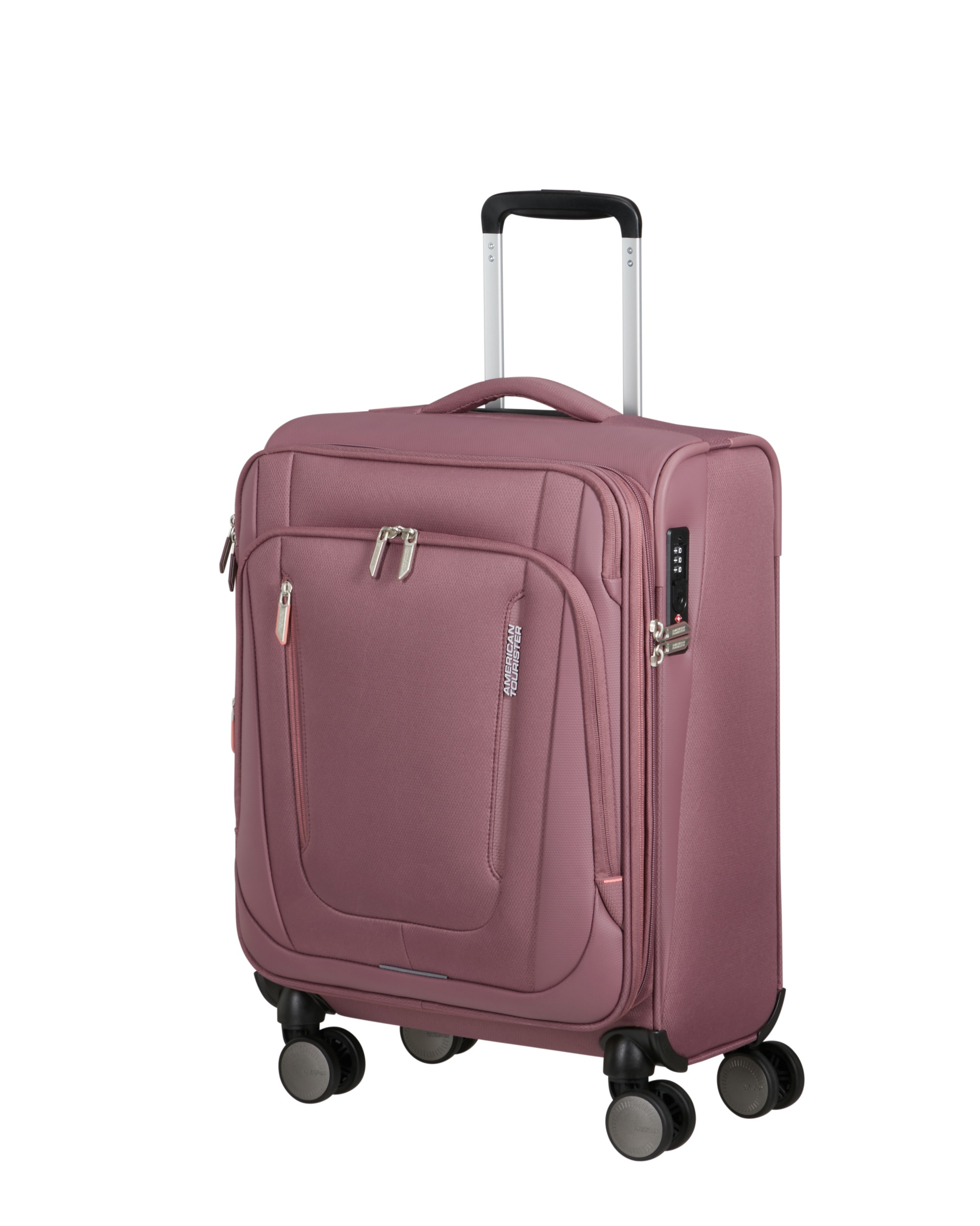 Maleta de cabina expandible Wanderlite blanda con capacidad hasta 49,5 L - American Tourister - Malva Malva-1