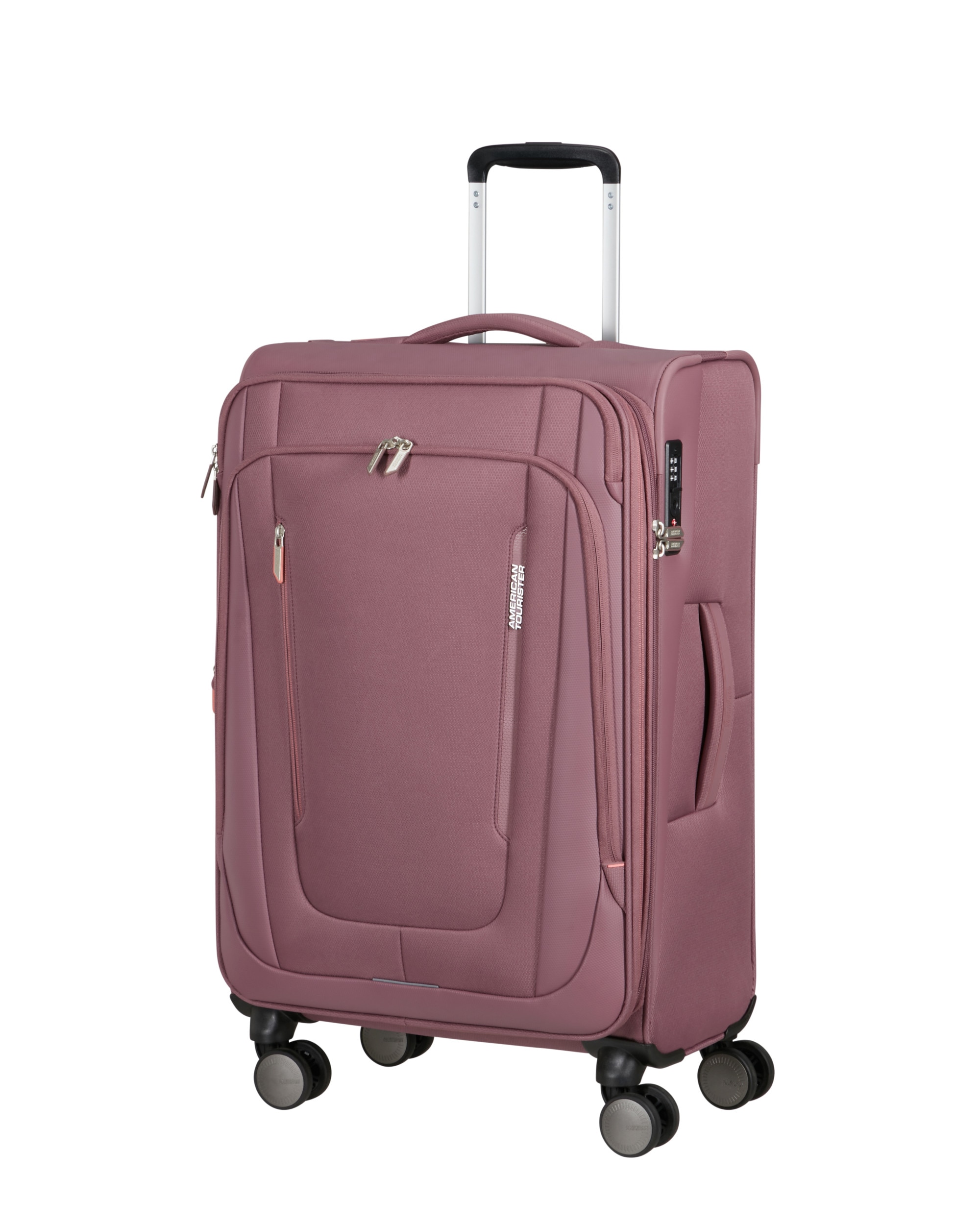 Imagen 1 de Maleta mediana expandible Wanderlite blanda con capacidad hasta 81 L - American Tourister - Malva Malva
