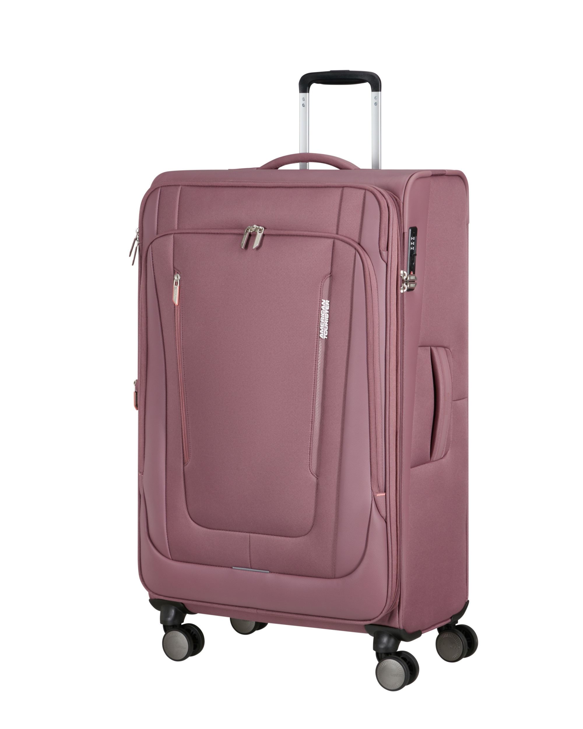 Maleta grande expandible wanderlite l blanda con capacidad hasta 123 litros - American Tourister - Malva Malva-1