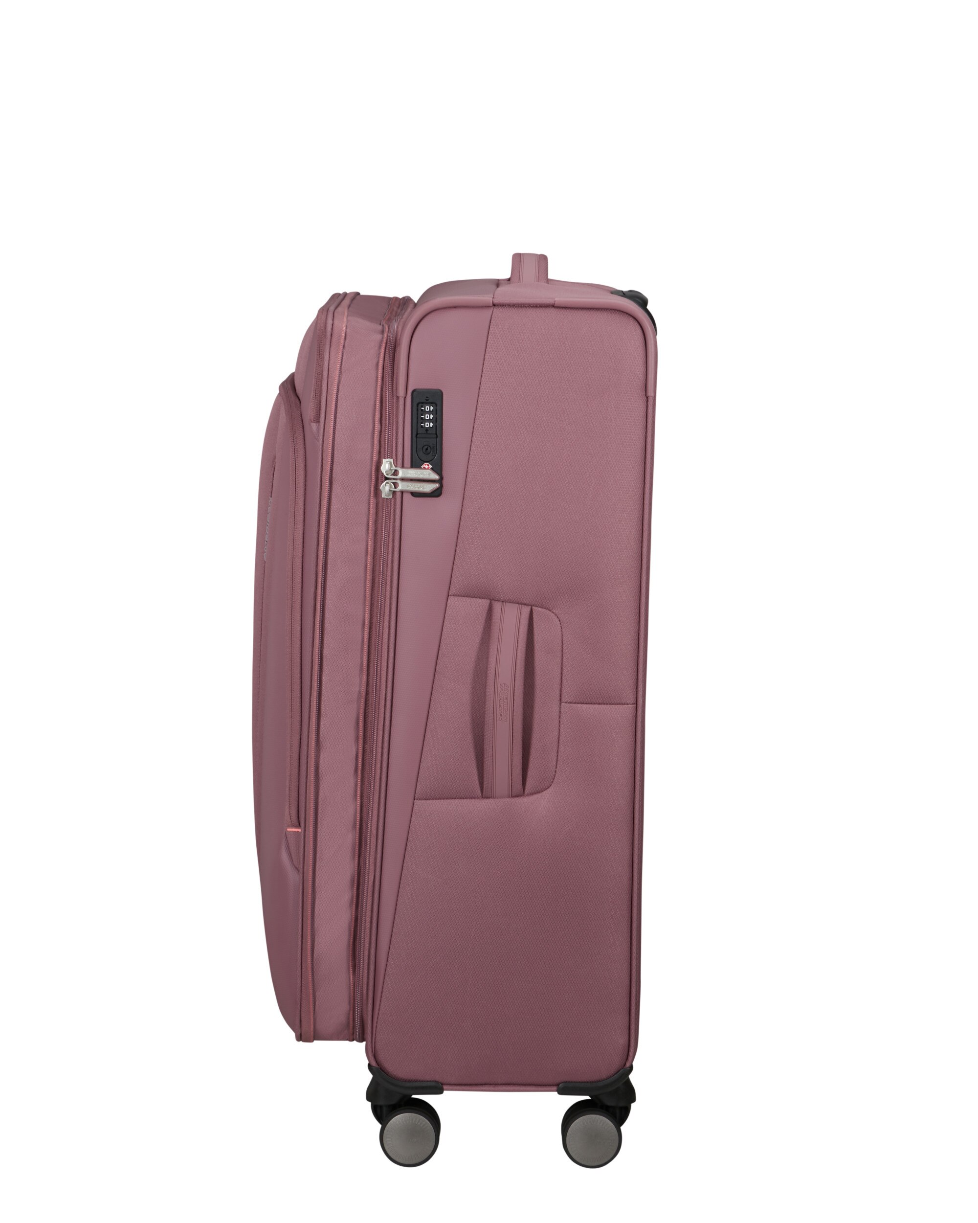 Maleta grande expandible wanderlite l blanda con capacidad hasta 123 litros - American Tourister - Malva Malva-4