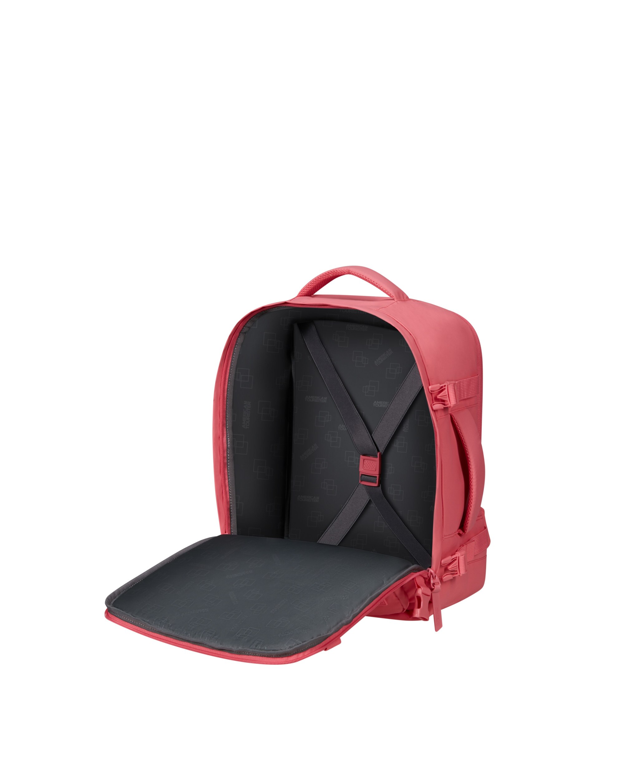 Mochila underseater para portátil de 15,6'' take2cabin s/m puff blanda con capacidad de 26,5 litros - American Tourister - Salmón Salmón-3