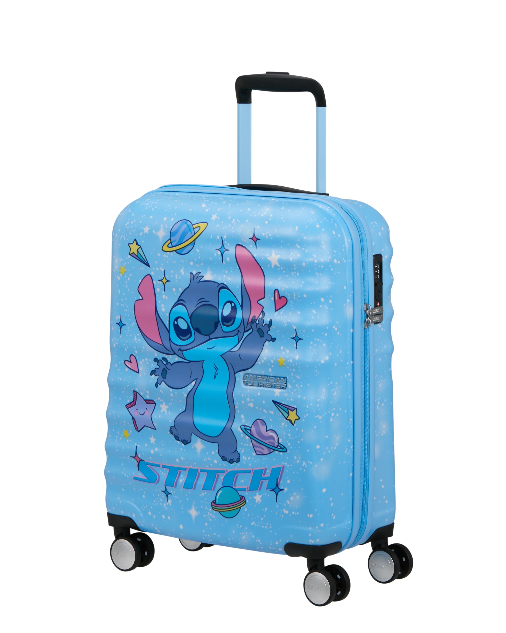 Imagen 0 de Maleta de cabina wavebreaker disney spin.55/20 rígida con capacidad de 36 l. Azul claro