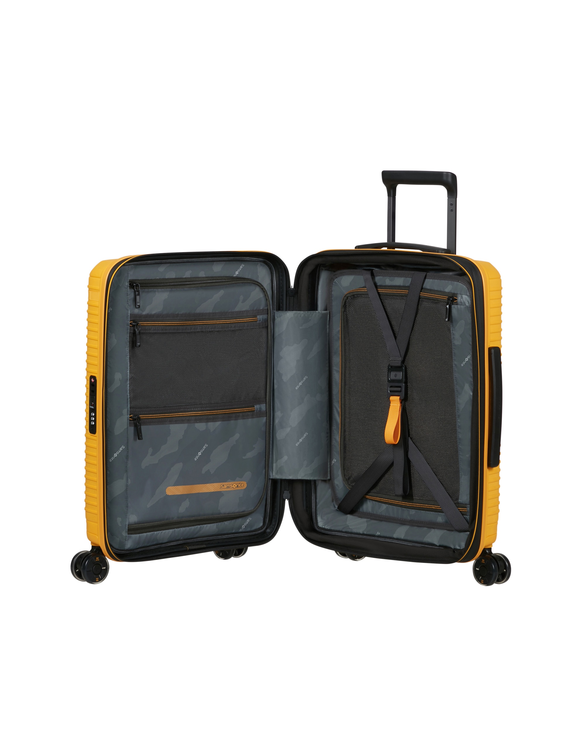 Maleta de cabina expandible prodiver rígida con capacidad hasta 46 litros - Samsonite - Amarillo Amarillo-3