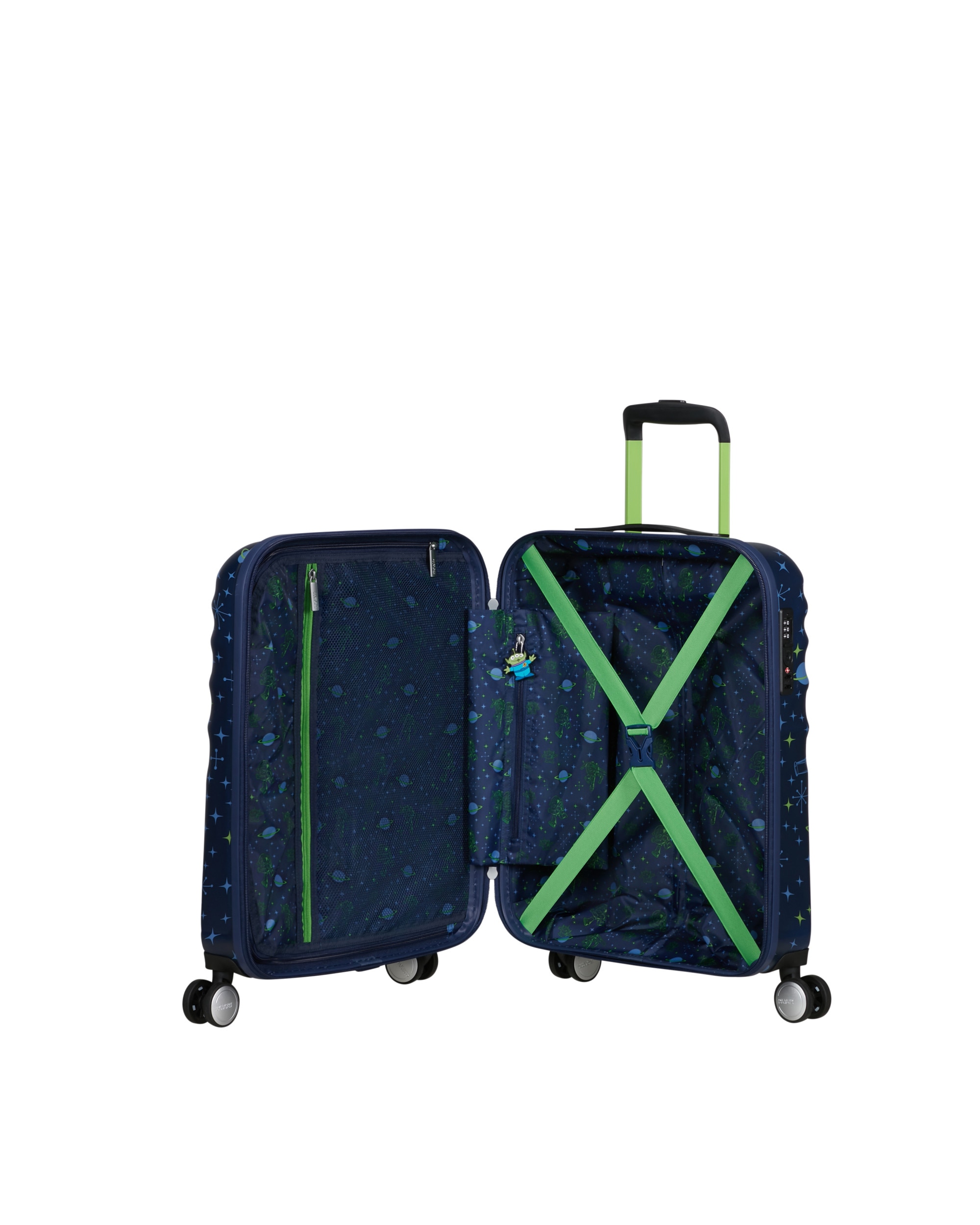 Imagen 3 de Maleta de cabina wavebreaker disney spin.55/20 rígida con capacidad de 36 l. - American Tourister - Azul marino Azul marino