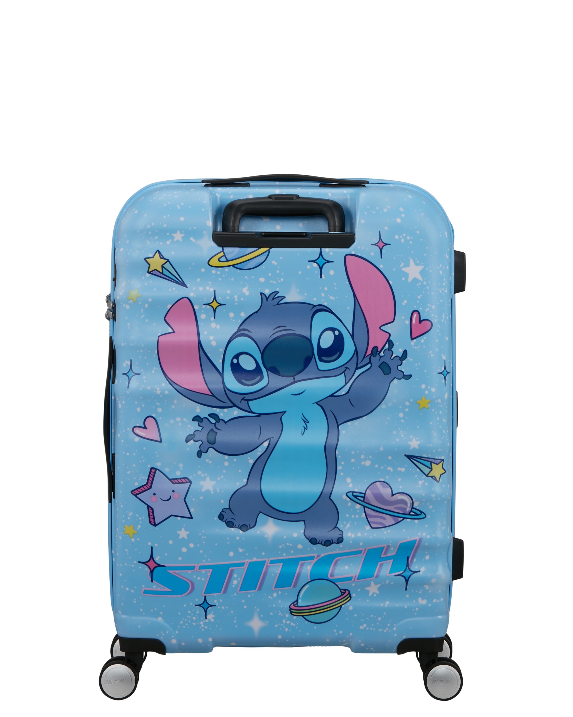 Maleta mediana wavebreaker disney spin.67/24 rígida con capacidad de 64 l. - American Tourister - Azul claro Azul claro-2