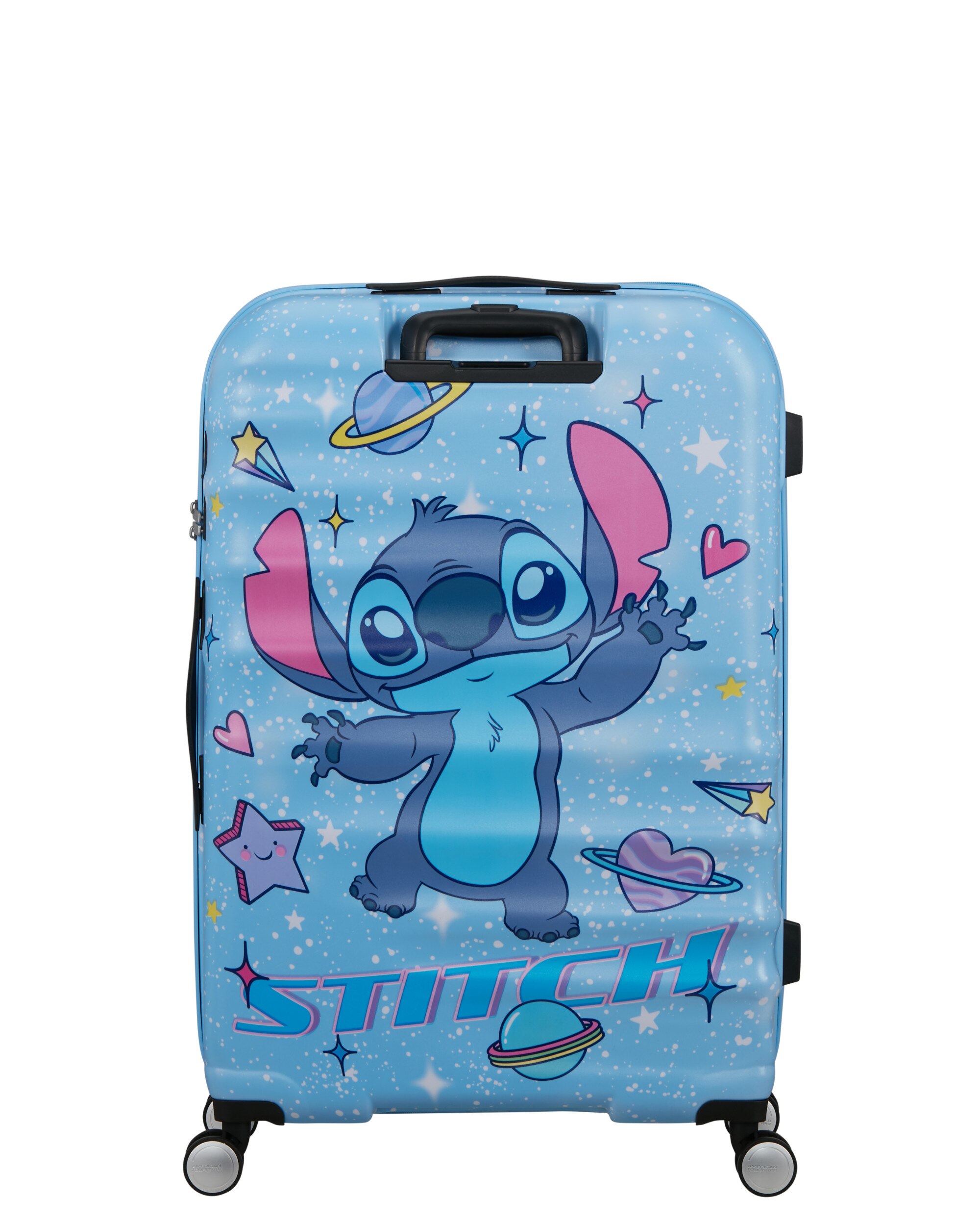 Maleta grande Wavebreaker Disney Spin.77/28 rígida con capacidad de 96 L. - American Tourister - Azul claro Azul claro-4