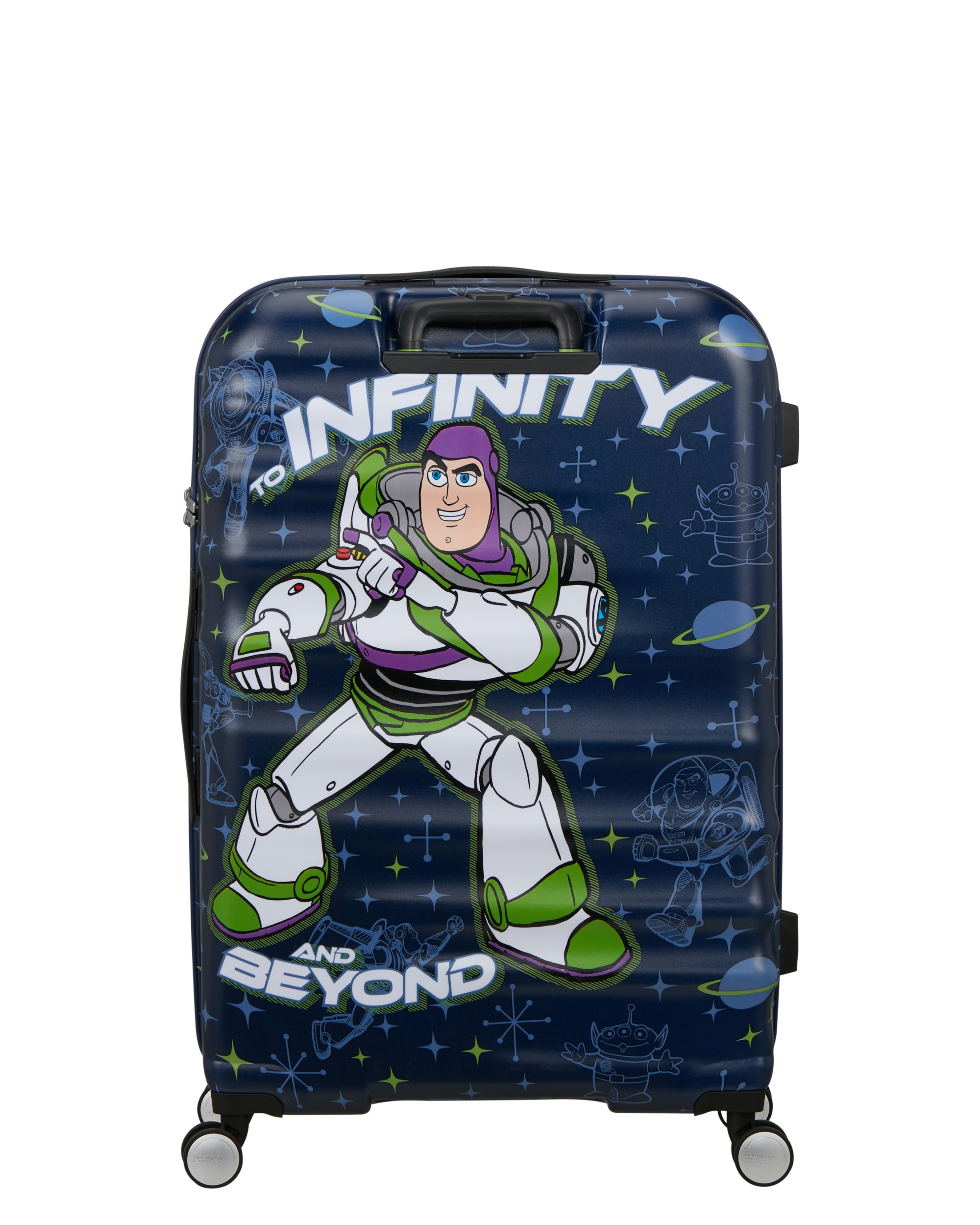 Maleta grande Wavebreaker Disney Spin.77/28 rígida con capacidad de 96 L. - American Tourister - Azul marino Azul marino-2