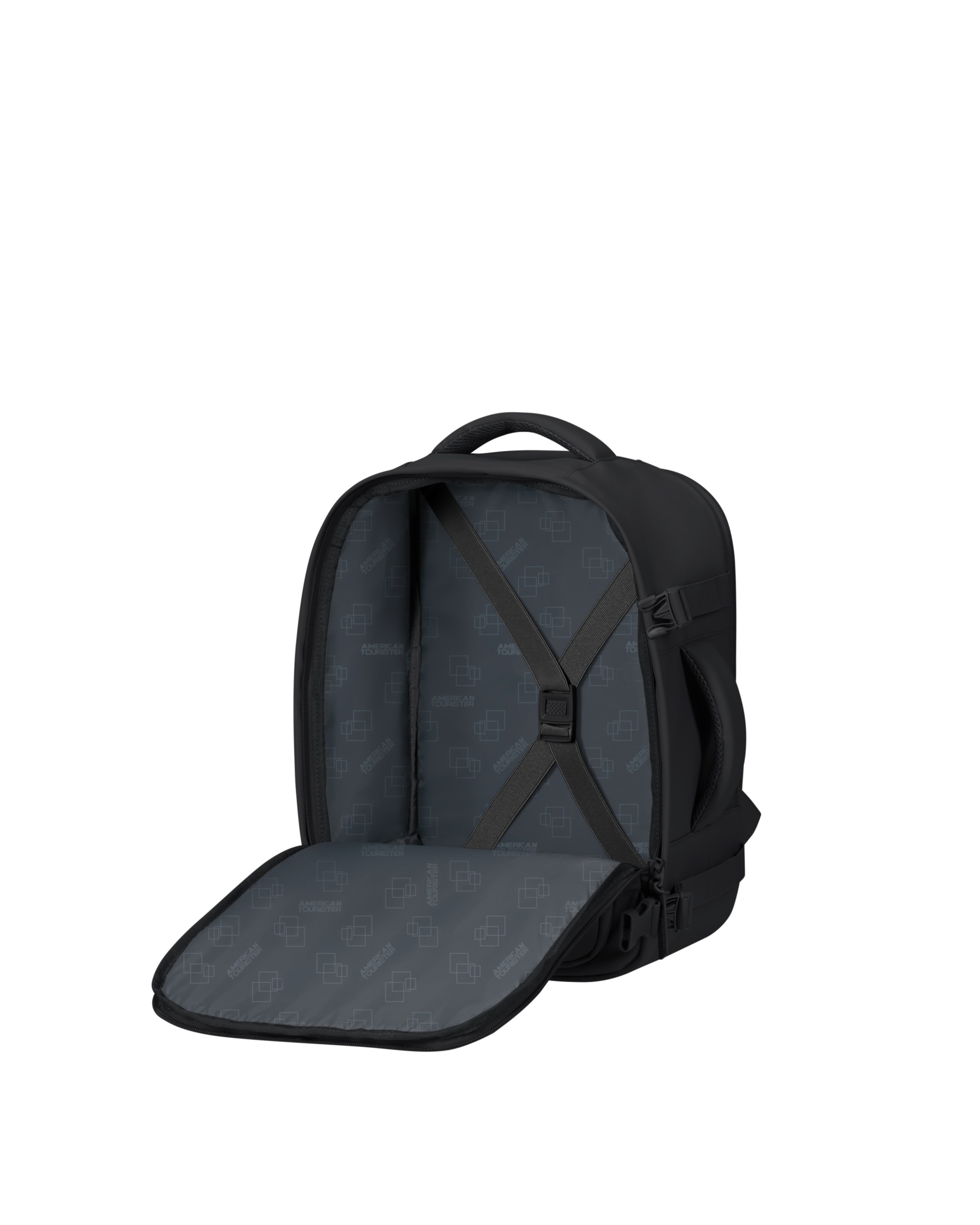 Mochila underseater take2cabin sm mono blanda con capacidad de 265 litros - American Tourister - Beige Negro-3