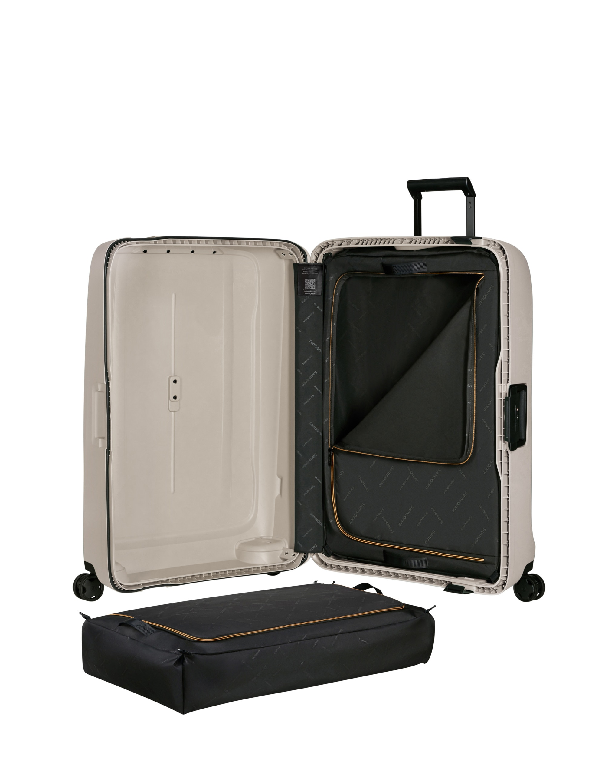 Imagen 6 de Maleta extra grande Essens rígida con capacidad de 140 litros - Samsonite - Blanco Blanco