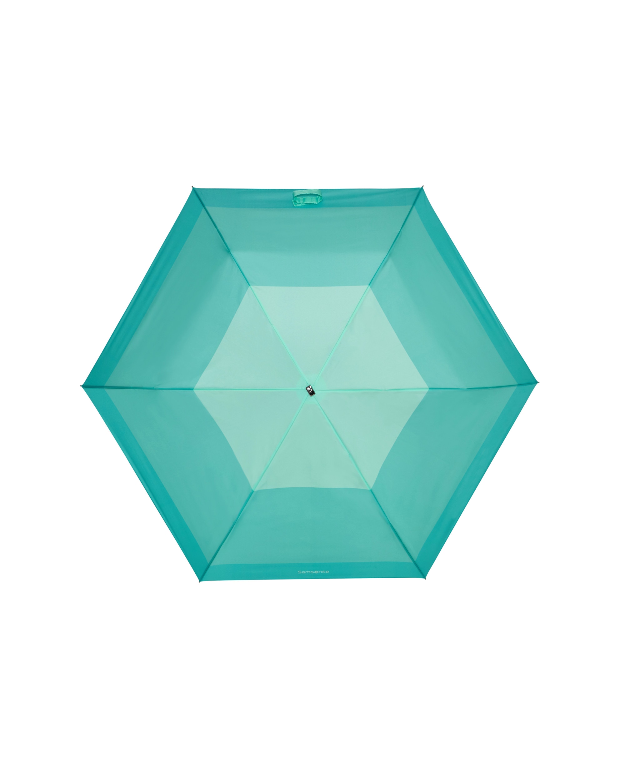 Imagen 3 de Paraguas pequeño manual rain pro de plegable con protección contra el viento - Samsonite - Turquesa Turquesa