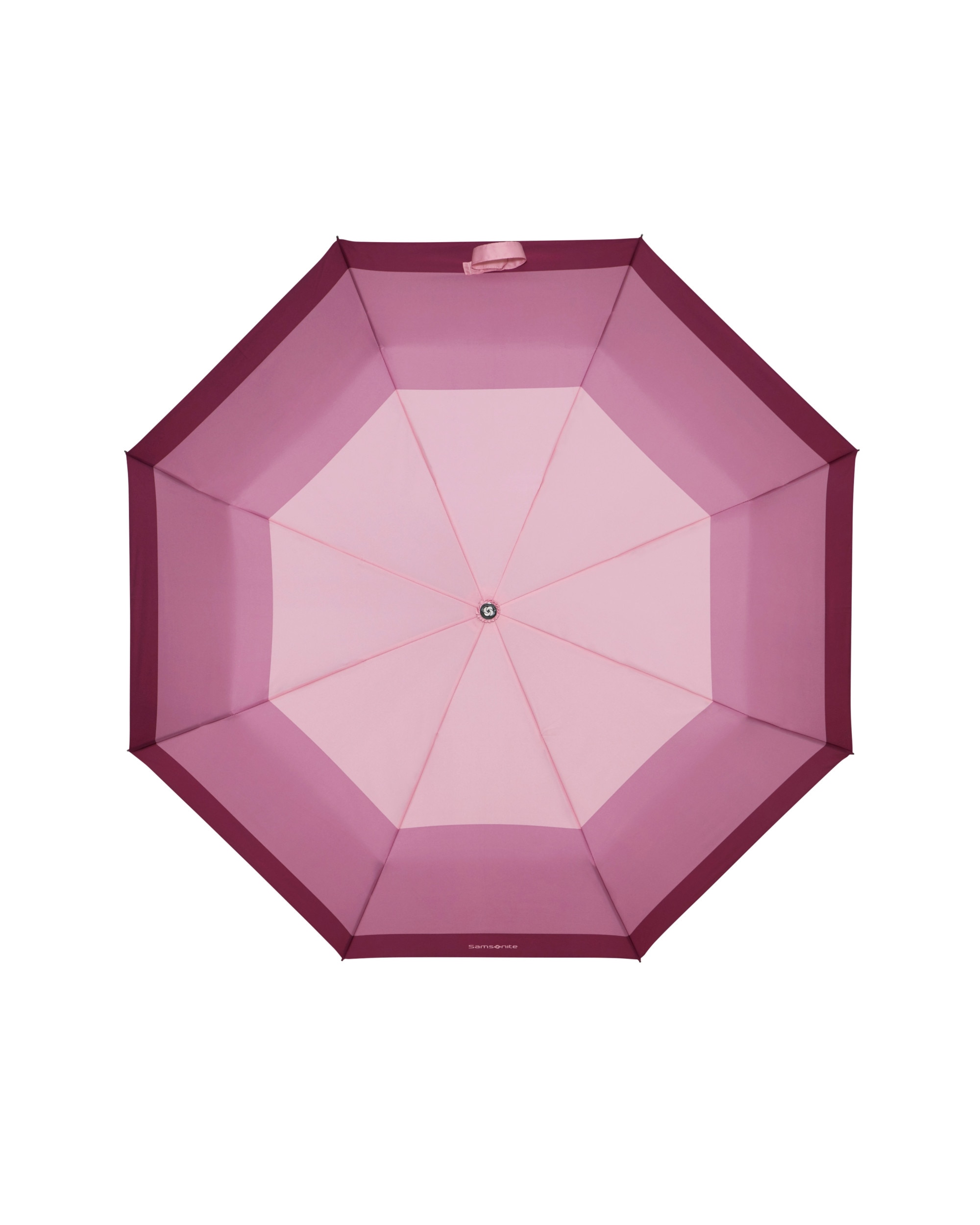 Imagen 3 de Paraguas pequeño automático rain pro de poliéster con protección contra el viento - Samsonite - Violeta Violeta