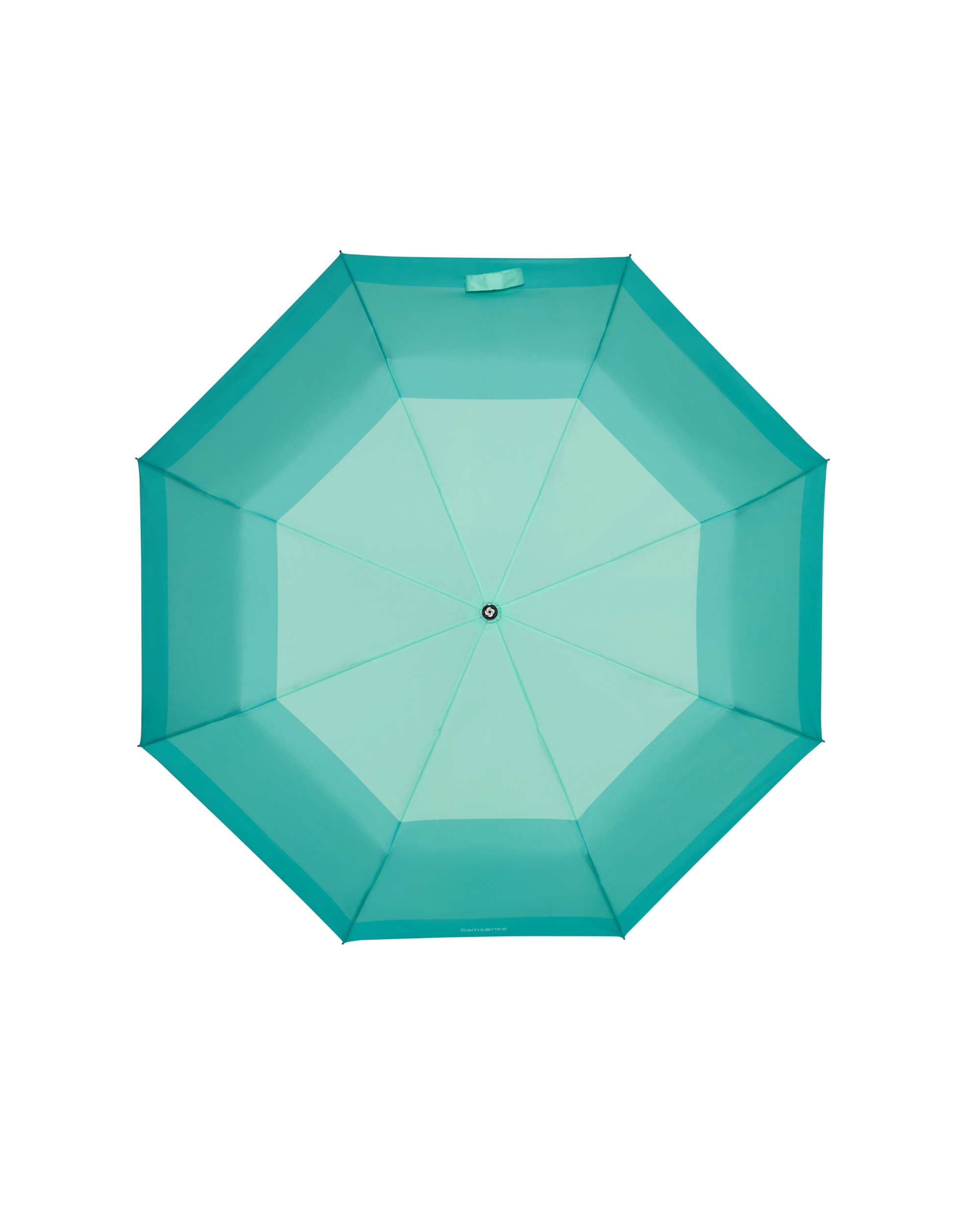 Imagen 3 de Paraguas pequeño automático rain pro de poliéster con protección contra el viento - Samsonite - Turquesa Turquesa