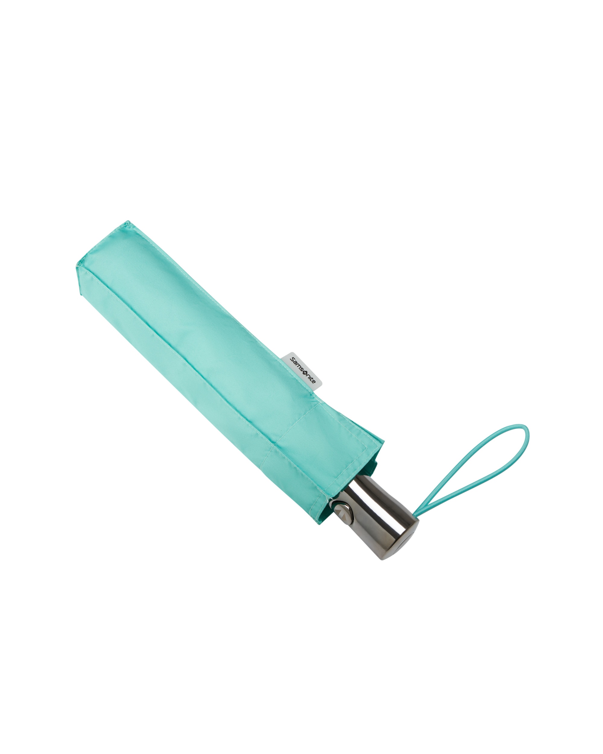 Imagen 2 de Paraguas pequeño automático rain pro de poliéster con protección contra el viento - Samsonite - Turquesa Turquesa