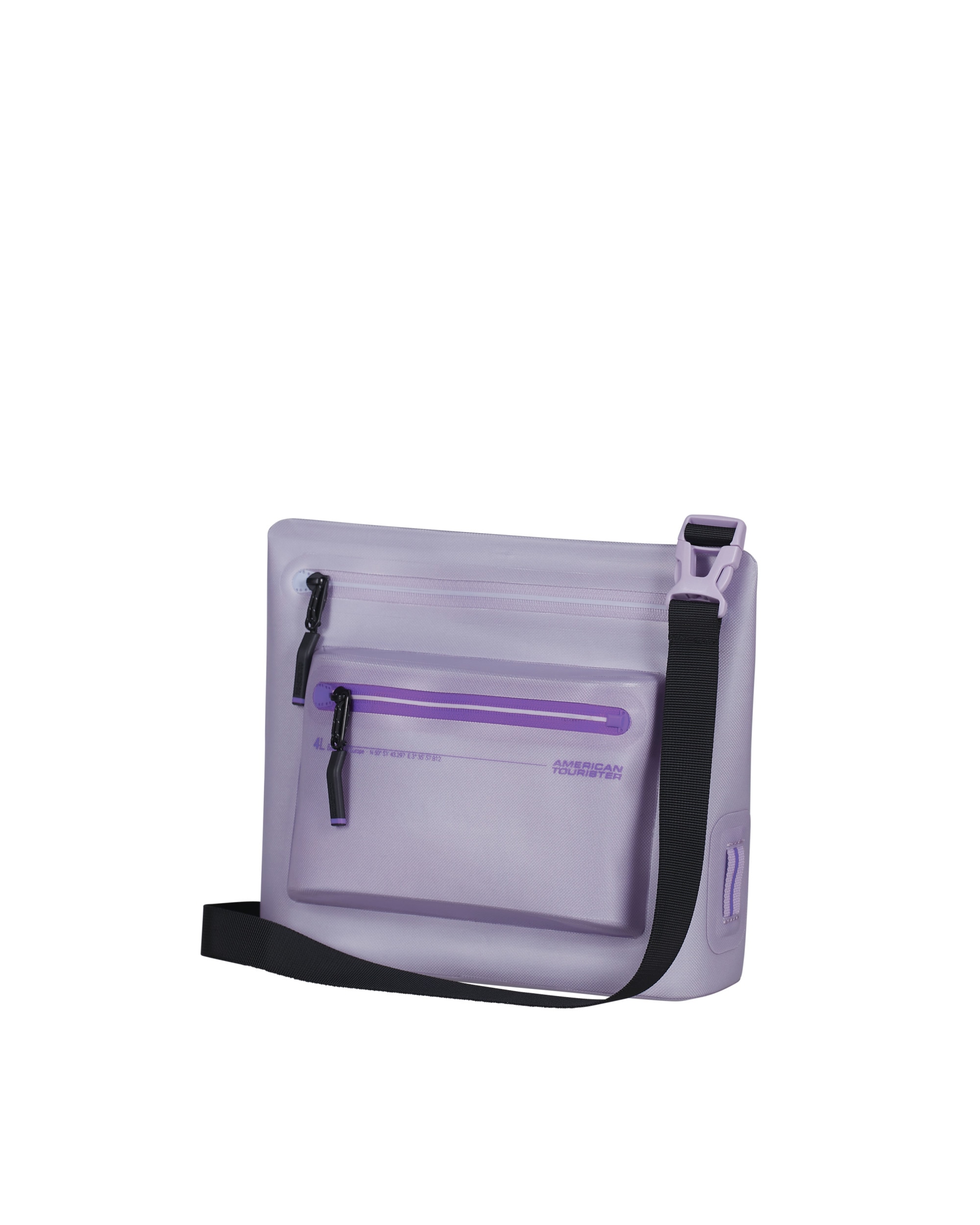 Bolsa de viaje bandolera colourdry blando con capacidad de 4 litros - American Tourister - Violeta Violeta-1