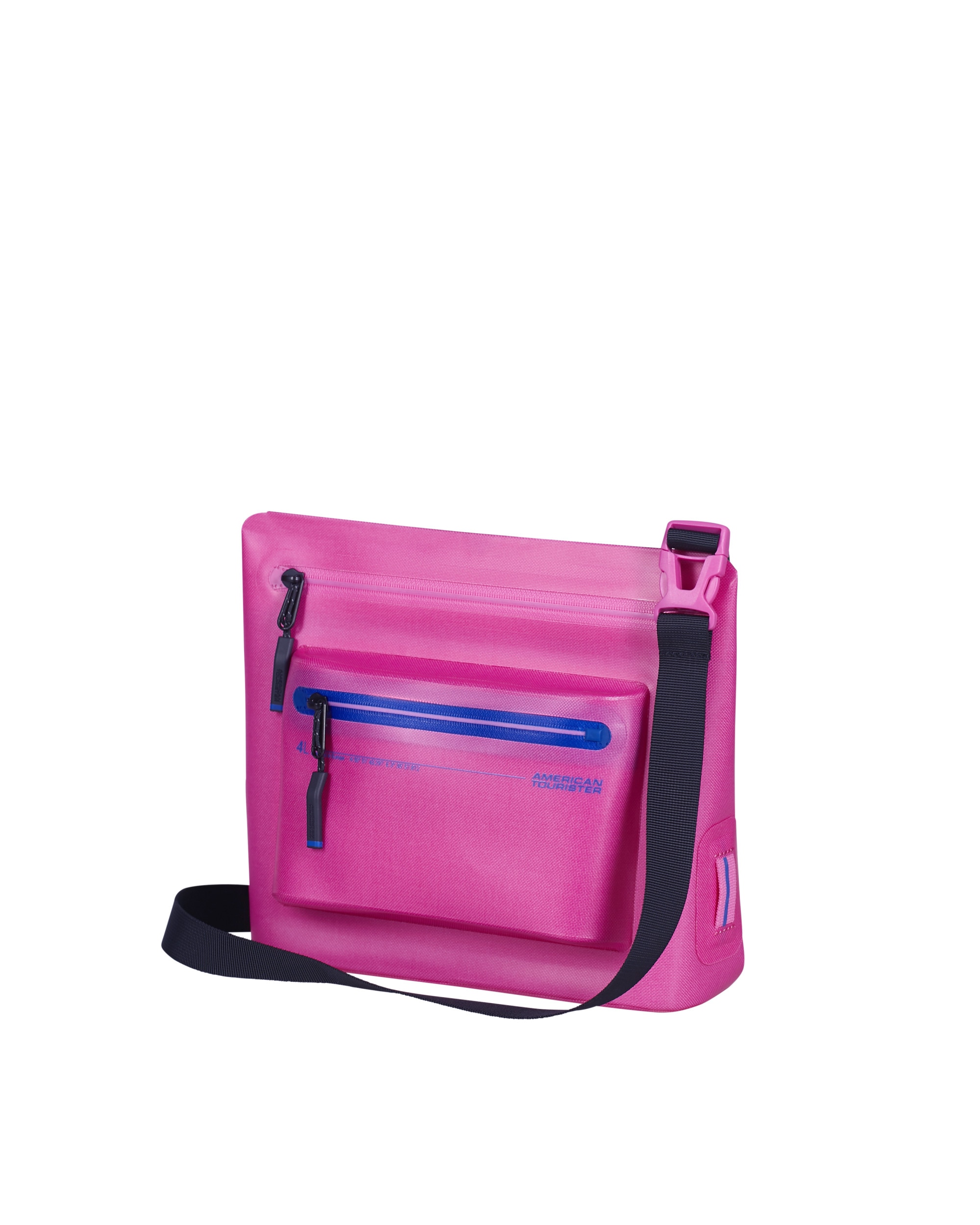 Imagen 0 de Bolsa de viaje bandolera colourdry blando con capacidad de 4 litros Fucsia