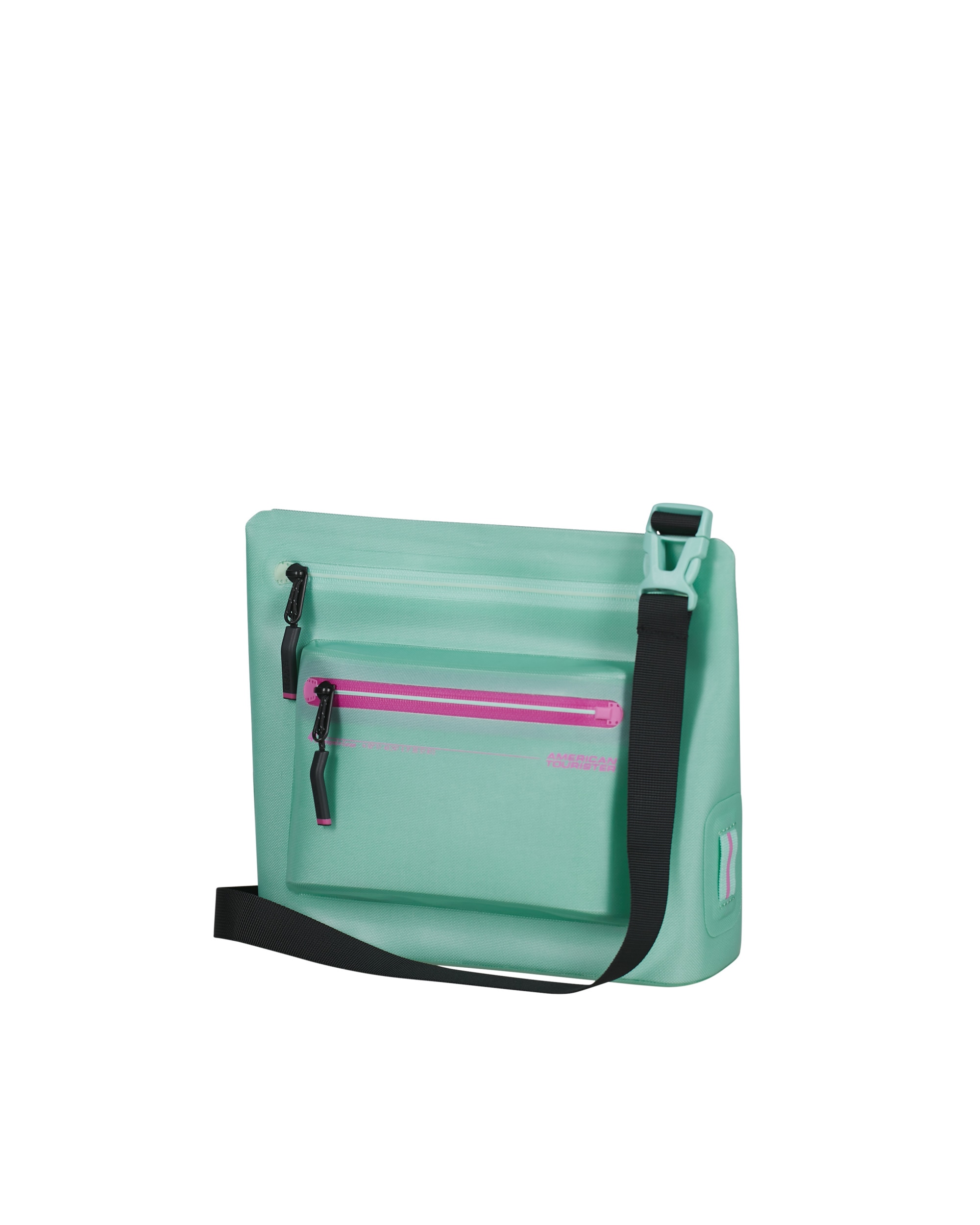 Bolsa de viaje bandolera colourdry blando con capacidad de 4 litros - American Tourister - Verde Agua Verde Agua-1