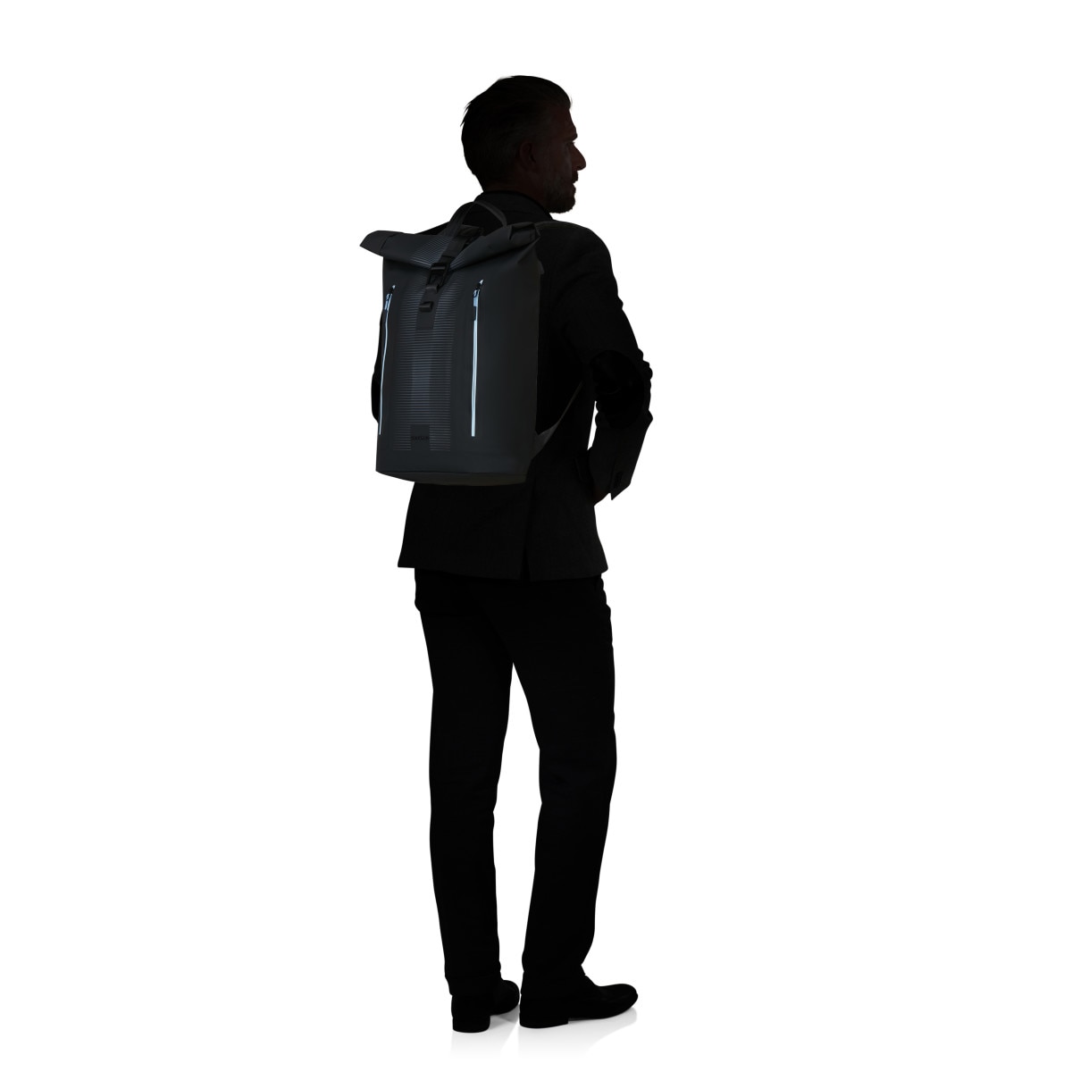 Mochila rolltop Samsonite Coatify Biz para portátil de 15,6'' - Negro Negro-5