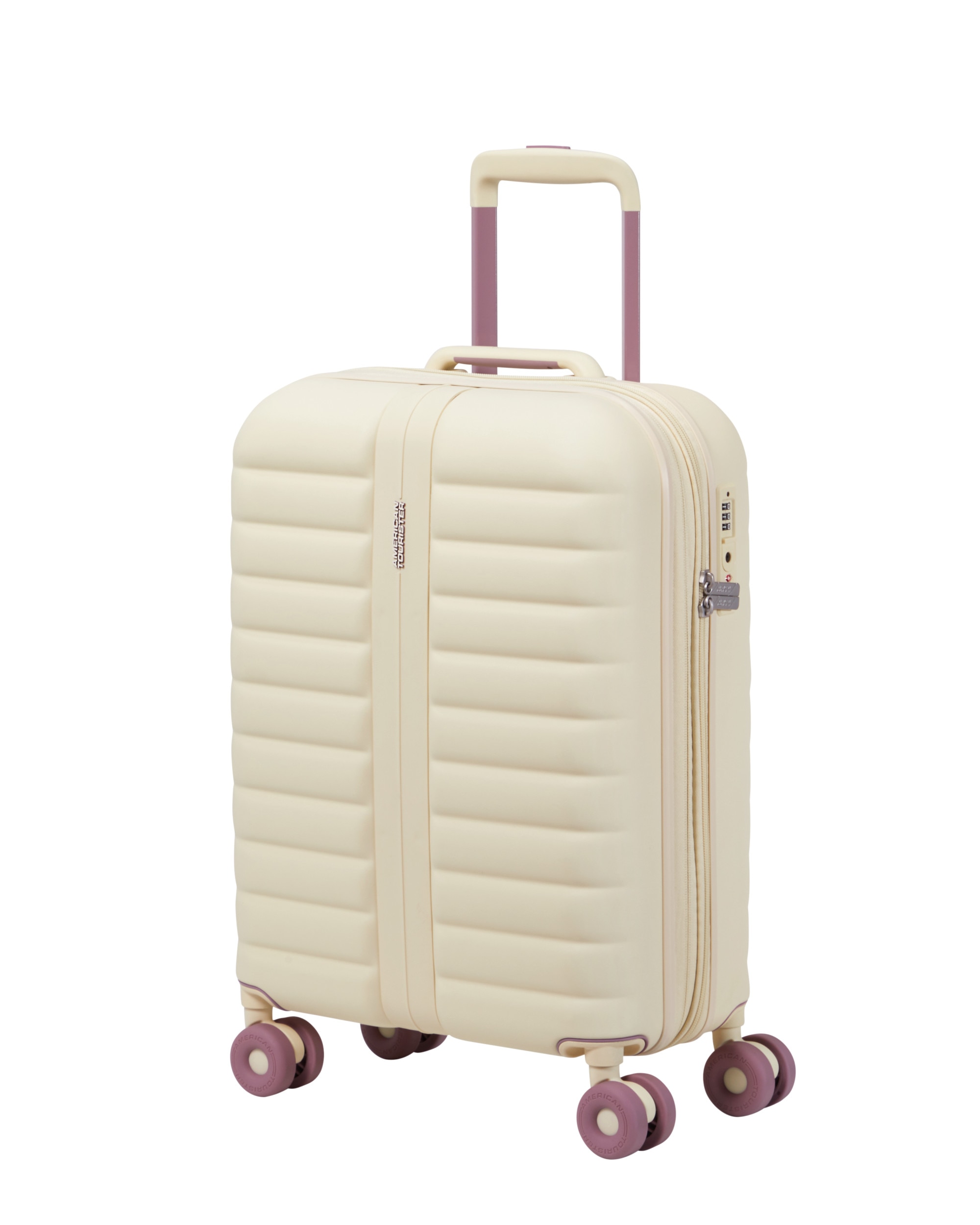 Maleta de cabina Neovibe rígida con capacidad hasta 43 L - American Tourister - Mostaza Mostaza-1