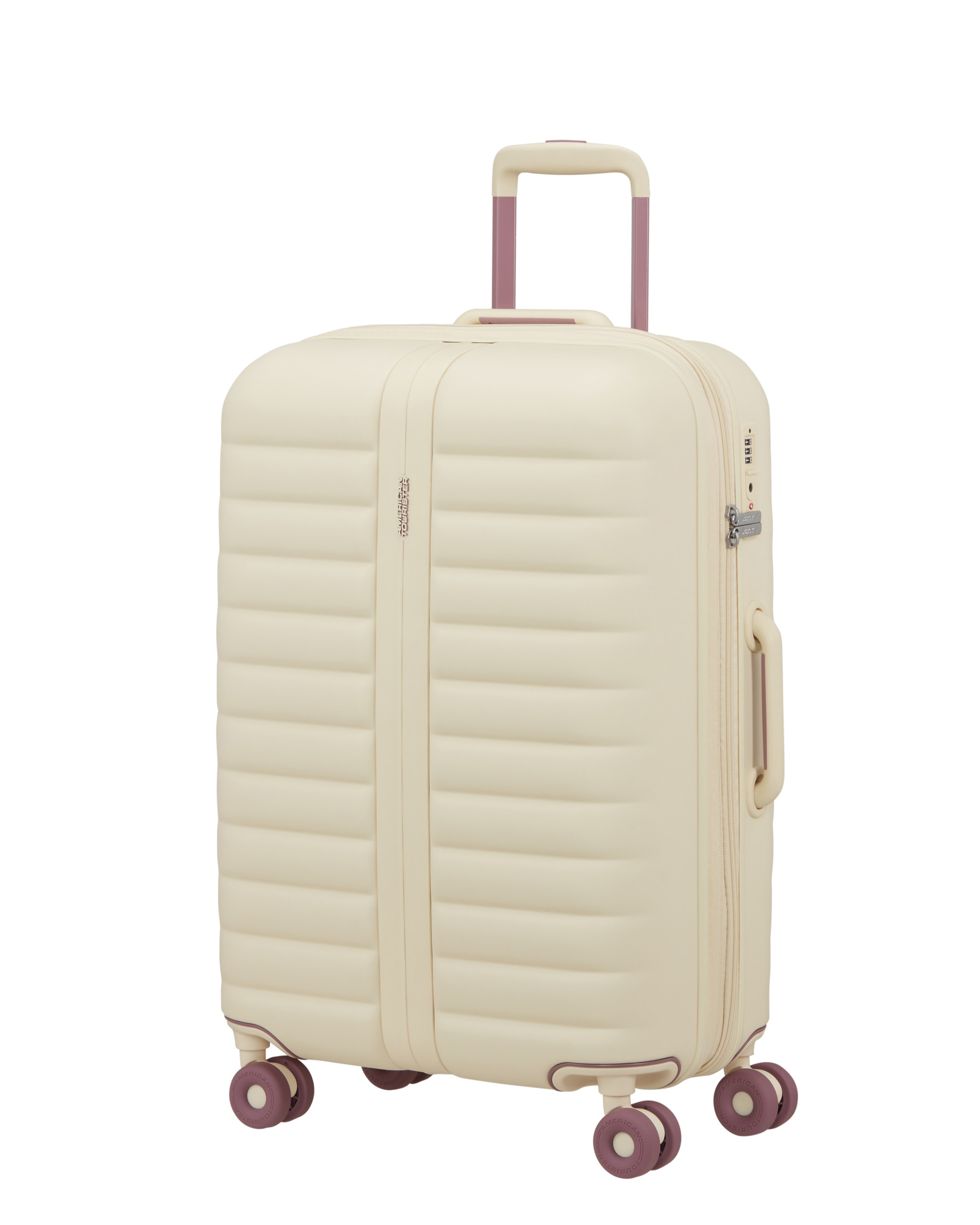 Maleta mediana expandible Neovibe de hasta 74 L - American Tourister - Mostaza Mostaza-1