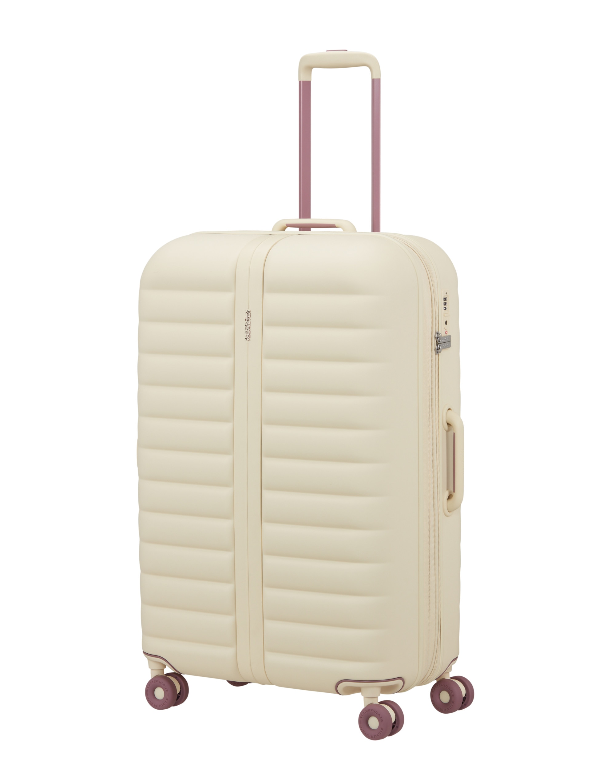 Maleta grande expandible neovibe rígida con capacidad hasta 106 litros - American Tourister - Mostaza Mostaza-4