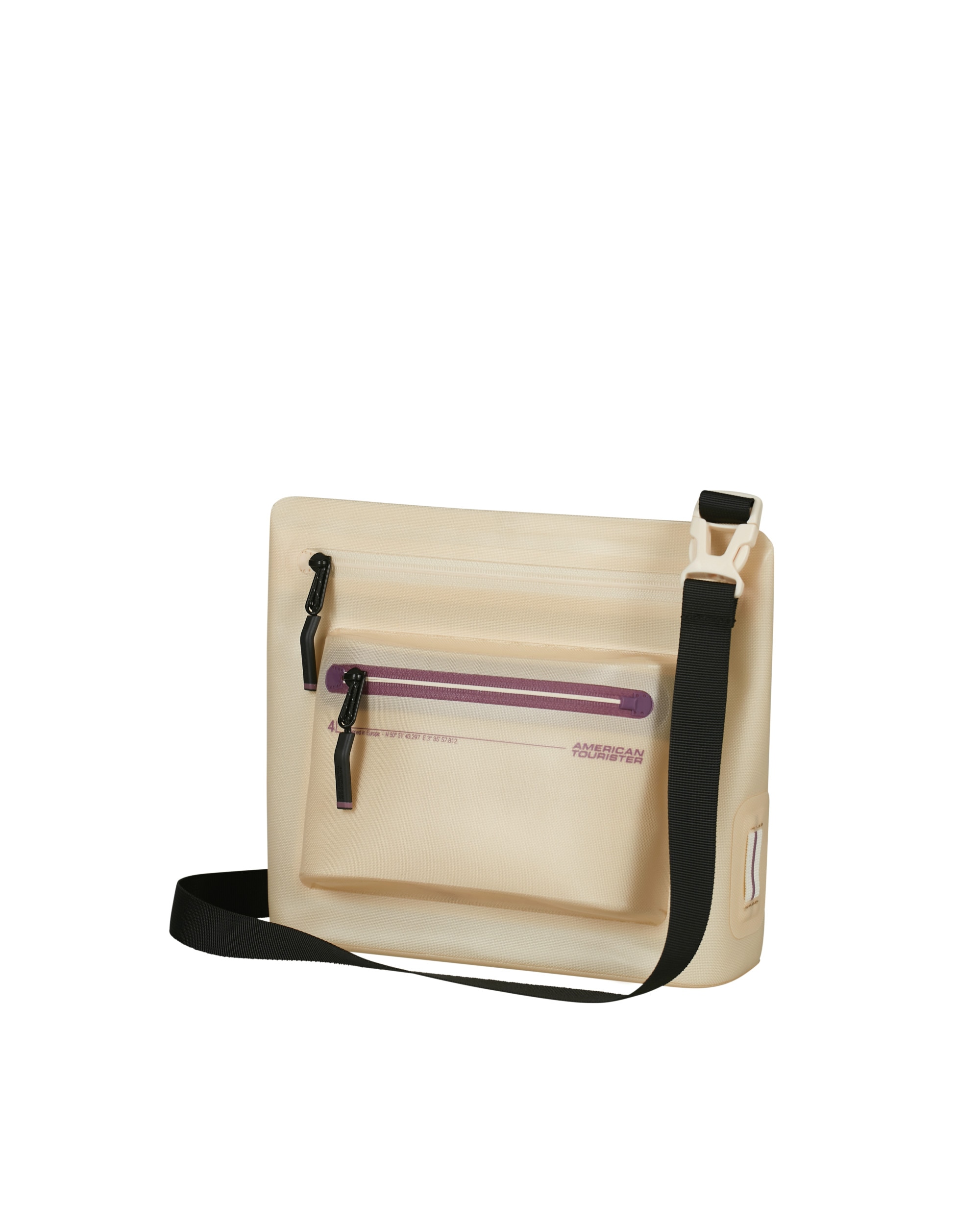 Bolsa de viaje bandolera colourdry blando con capacidad de 4 litros - American Tourister - Mostaza Mostaza-1