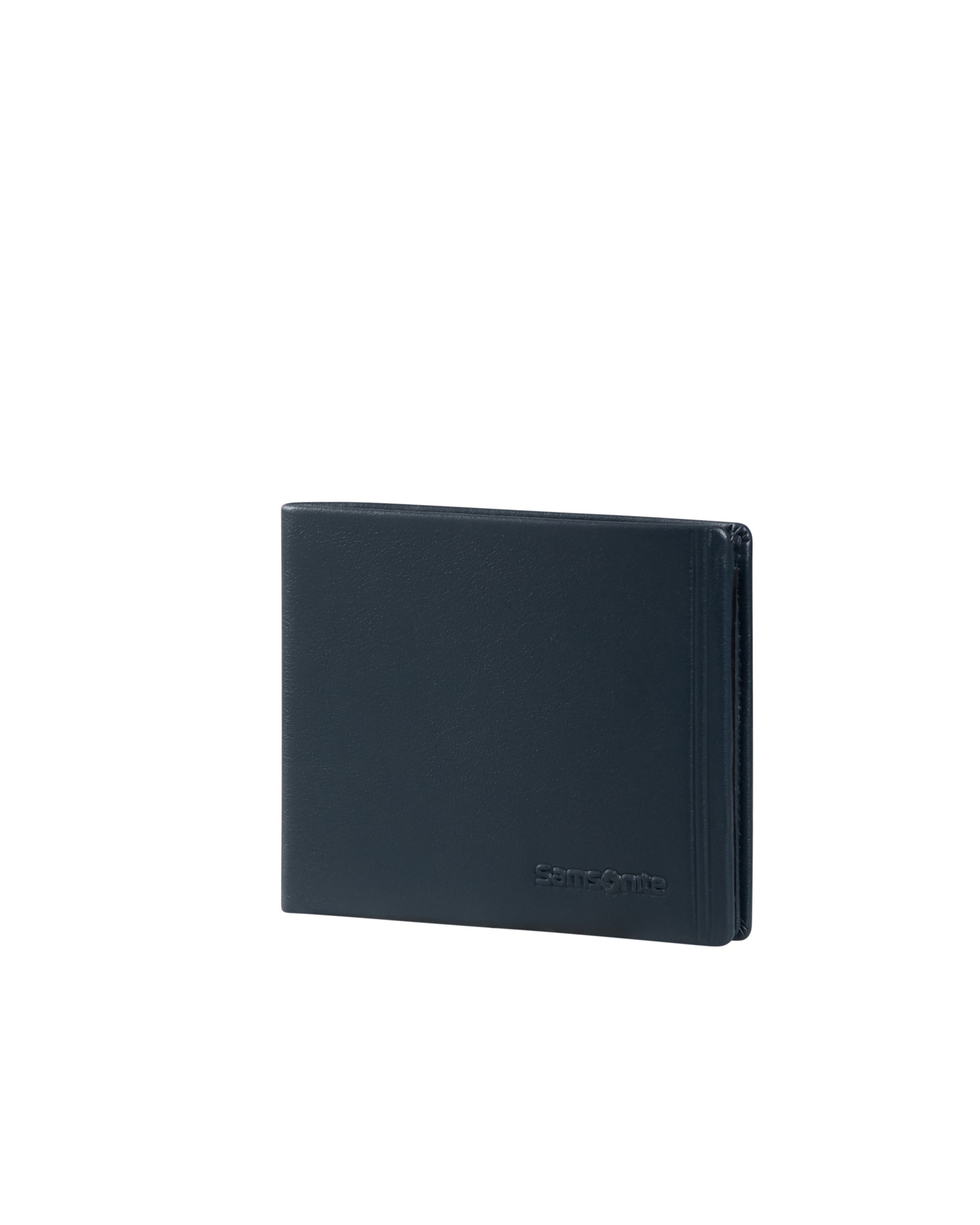 Imagen 0 de Cartera attack 3.0 slg de piel vacuna con 9 ranuras para tarjetas y protección rfid Azul marino
