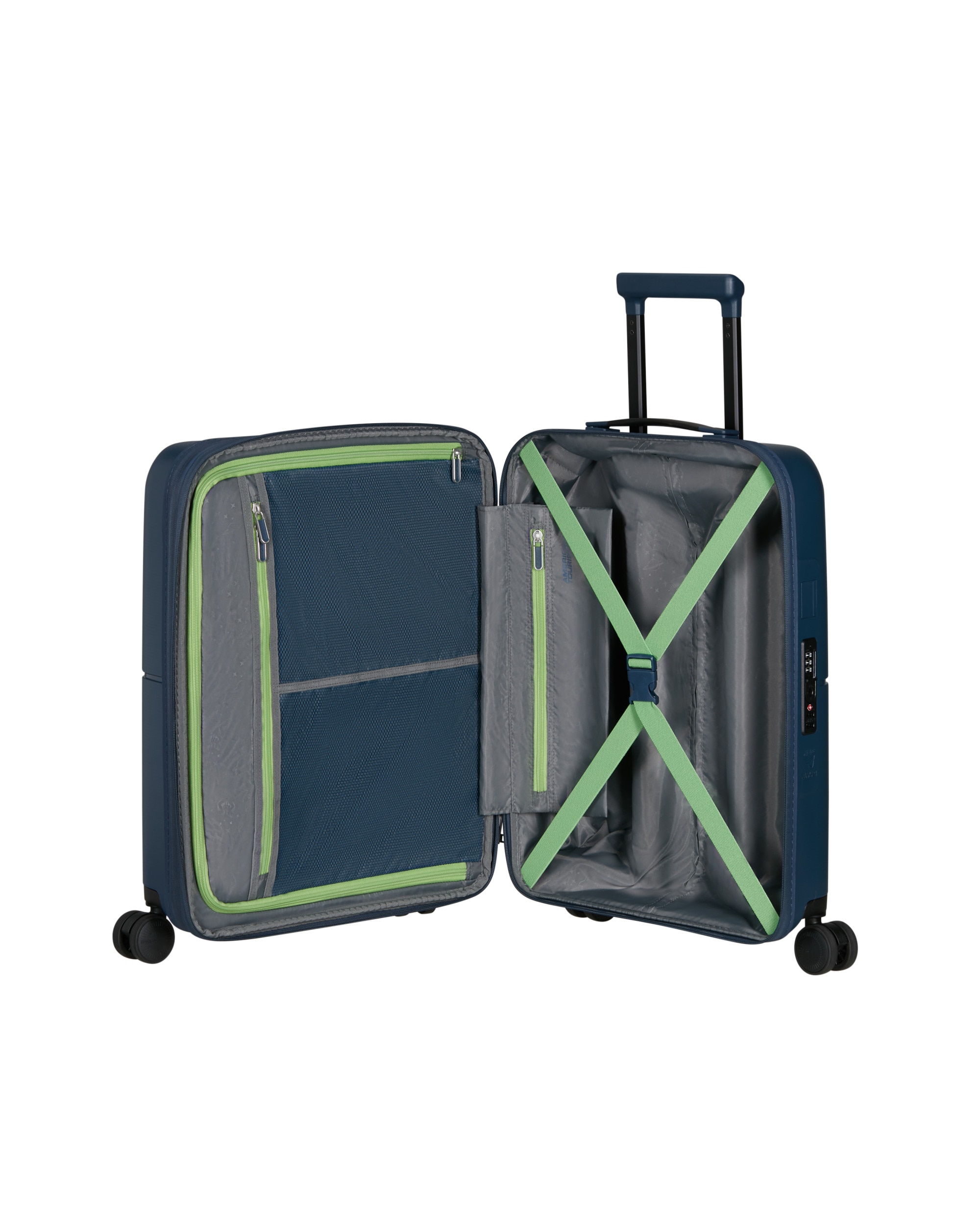 Imagen 3 de Maleta de cabina expandible Dashpop Disney rígida con capacidad hasta 47 L - American Tourister - Azul marino Azul marino