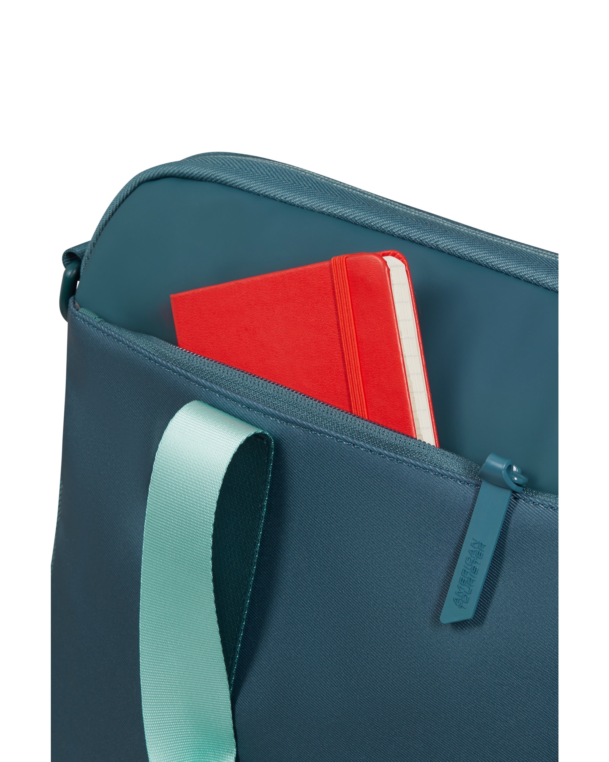 Maletín expandible para portátil de 15,6'' minima blando con capacidad hasta 14 litros - American Tourister - Turquesa Turquesa-4