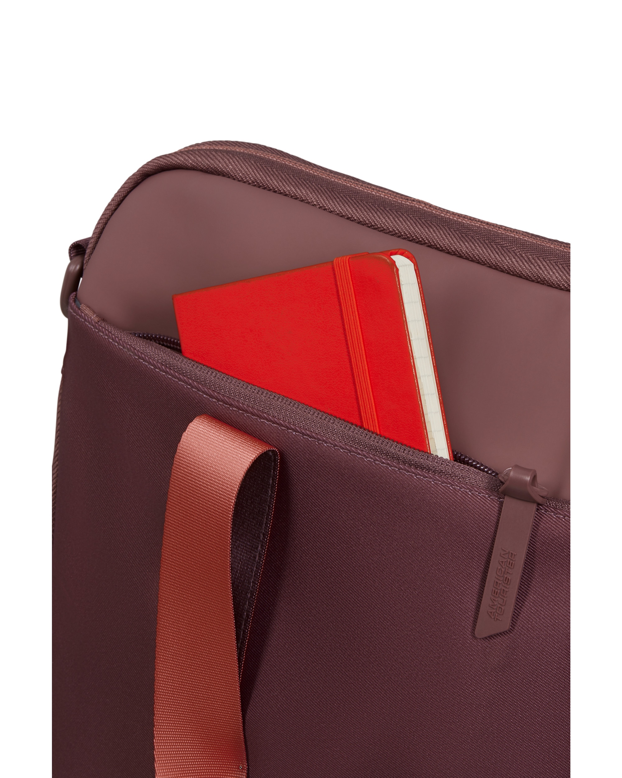 Maletín expandible para portátil de 15,6'' minima blando con capacidad hasta 14 litros - American Tourister - Malva Malva-3