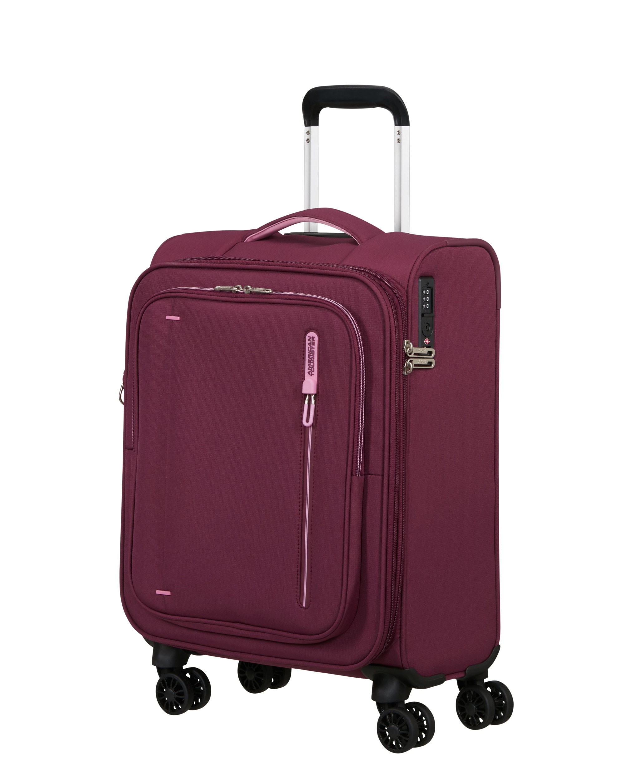 Maleta de cabina expandible cloudider blanda con capacidad hasta 43,5 litros - American Tourister - Malva Malva-1