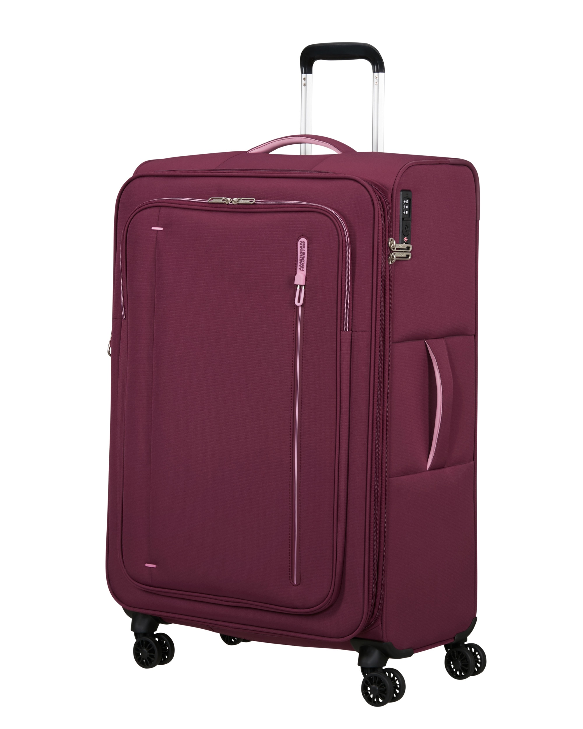 Maleta grande expandible cloudider blanda con capacidad hasta 118 litros - American Tourister - Malva Malva-1
