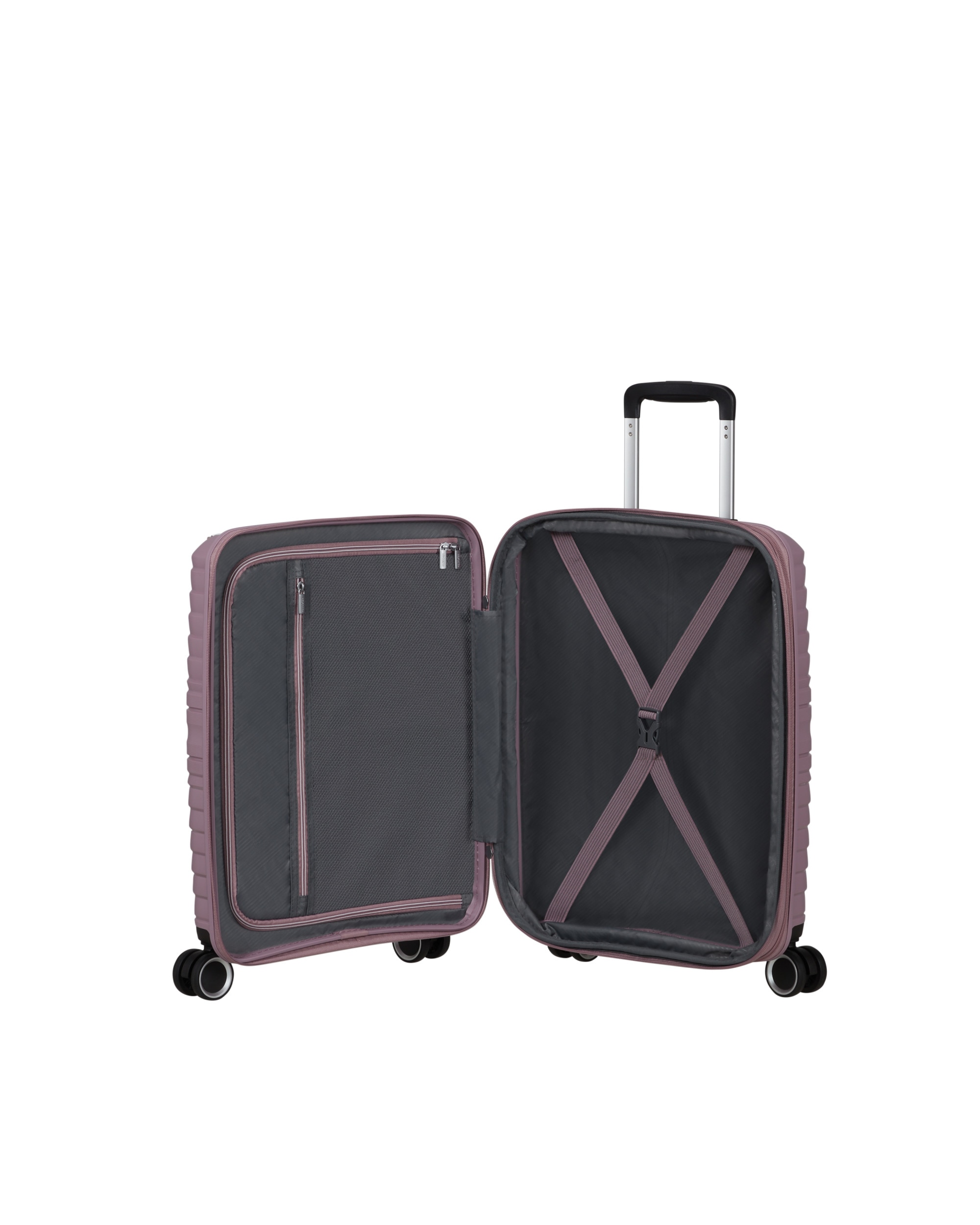 Maleta de cabina expandible flytwist rígida con capacidad hasta 44 litros - American Tourister - Fucsia Fucsia-3