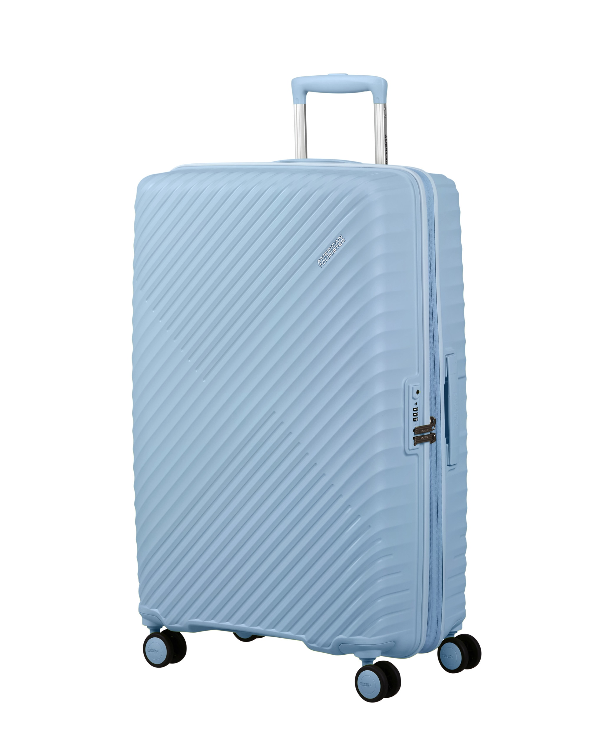 Maleta grande expandible diablast rígida con capacidad hasta 111 litros - American Tourister - Azul Azul-1