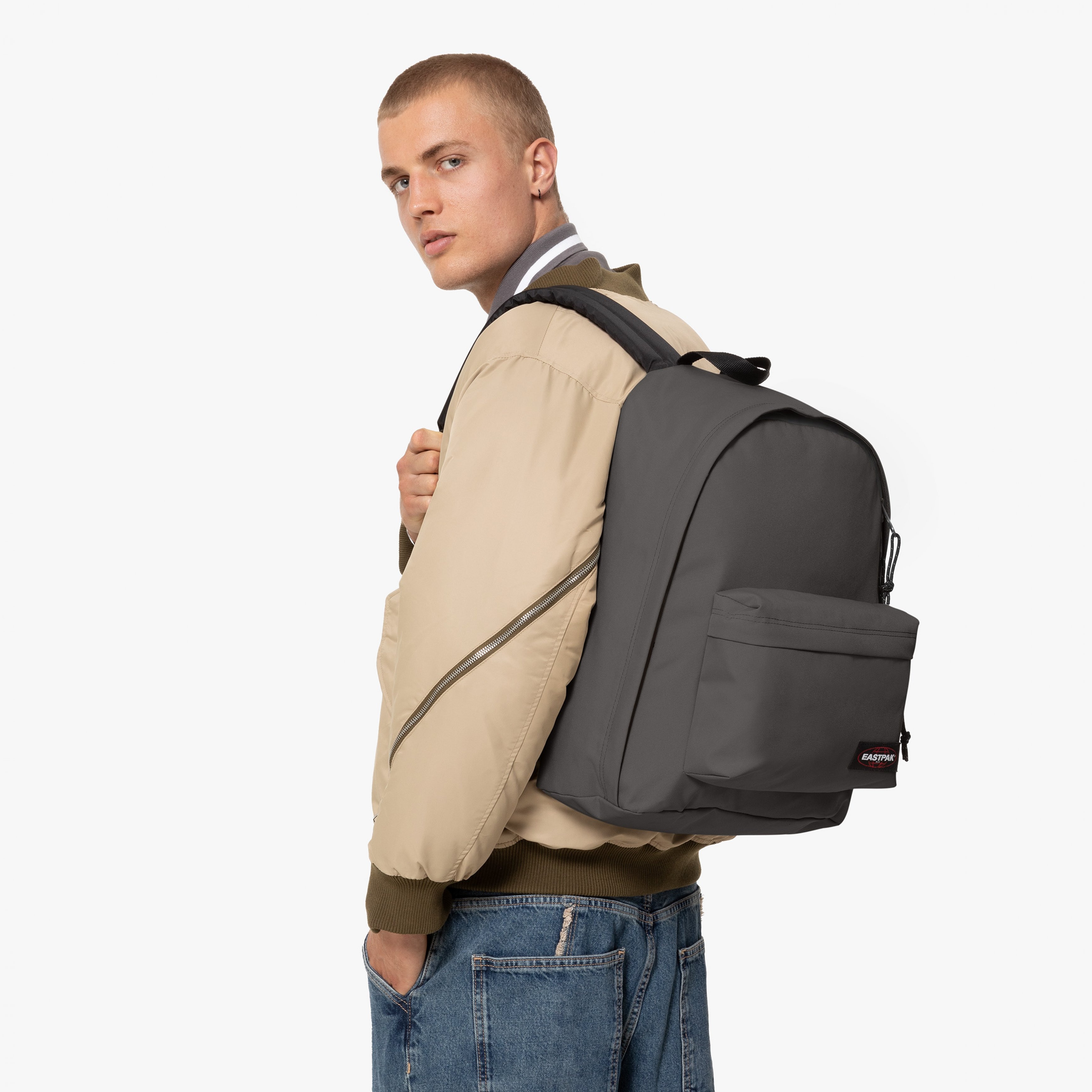 Mochila unisex Out Of Office Eastpak - Gris ceniza Gris ceniza-4