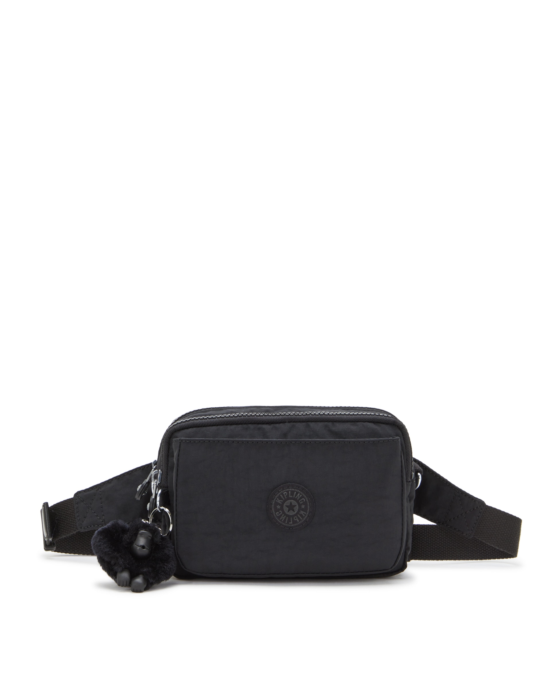 Bandolera de mujer pequeña convertible en riñonera - Kipling - Negro Negro-1