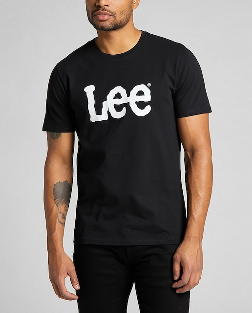 Imagen 0 de Camiseta de hombre en color negro de manga corta